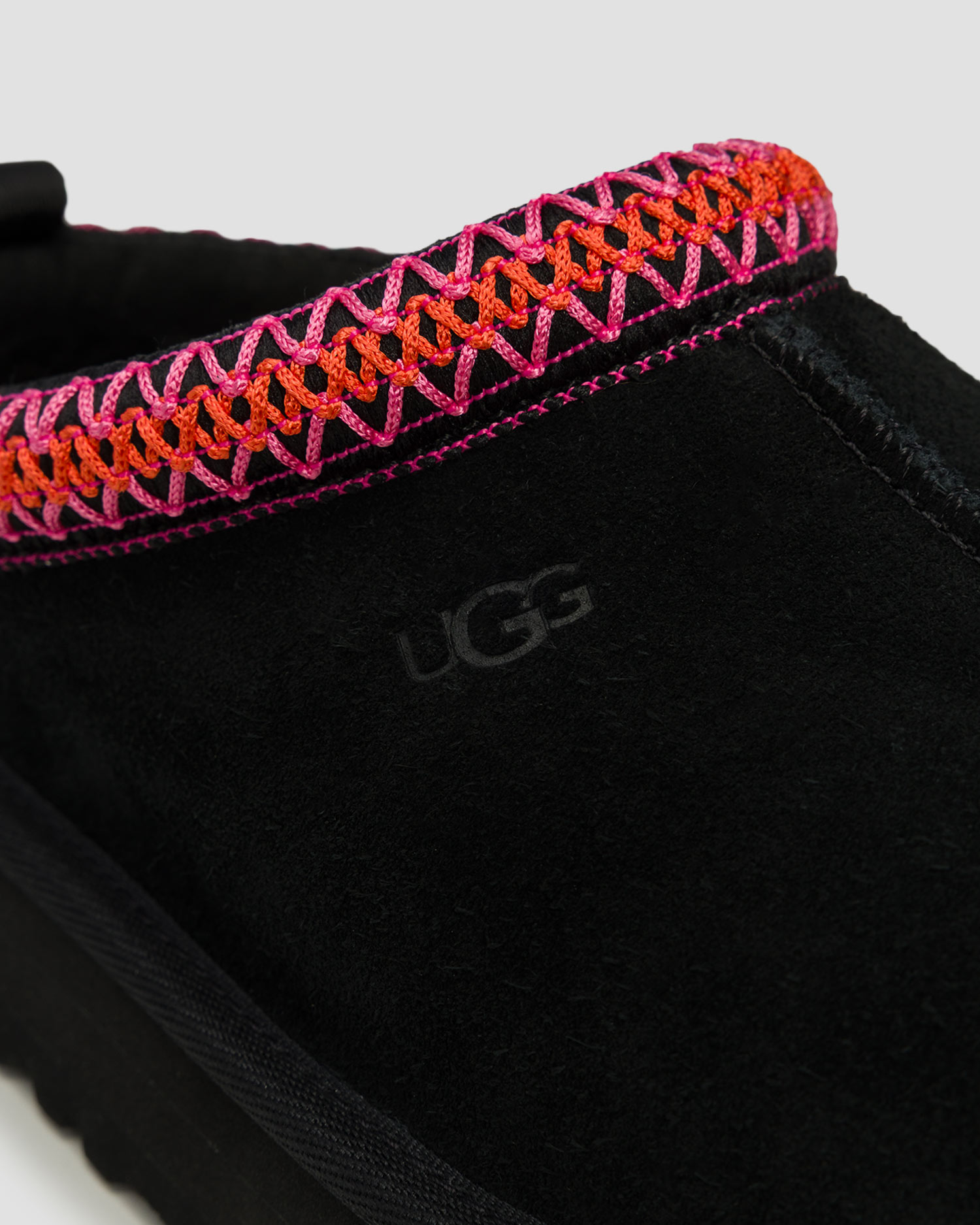 Černé dětské přezůvky UGG Tazz