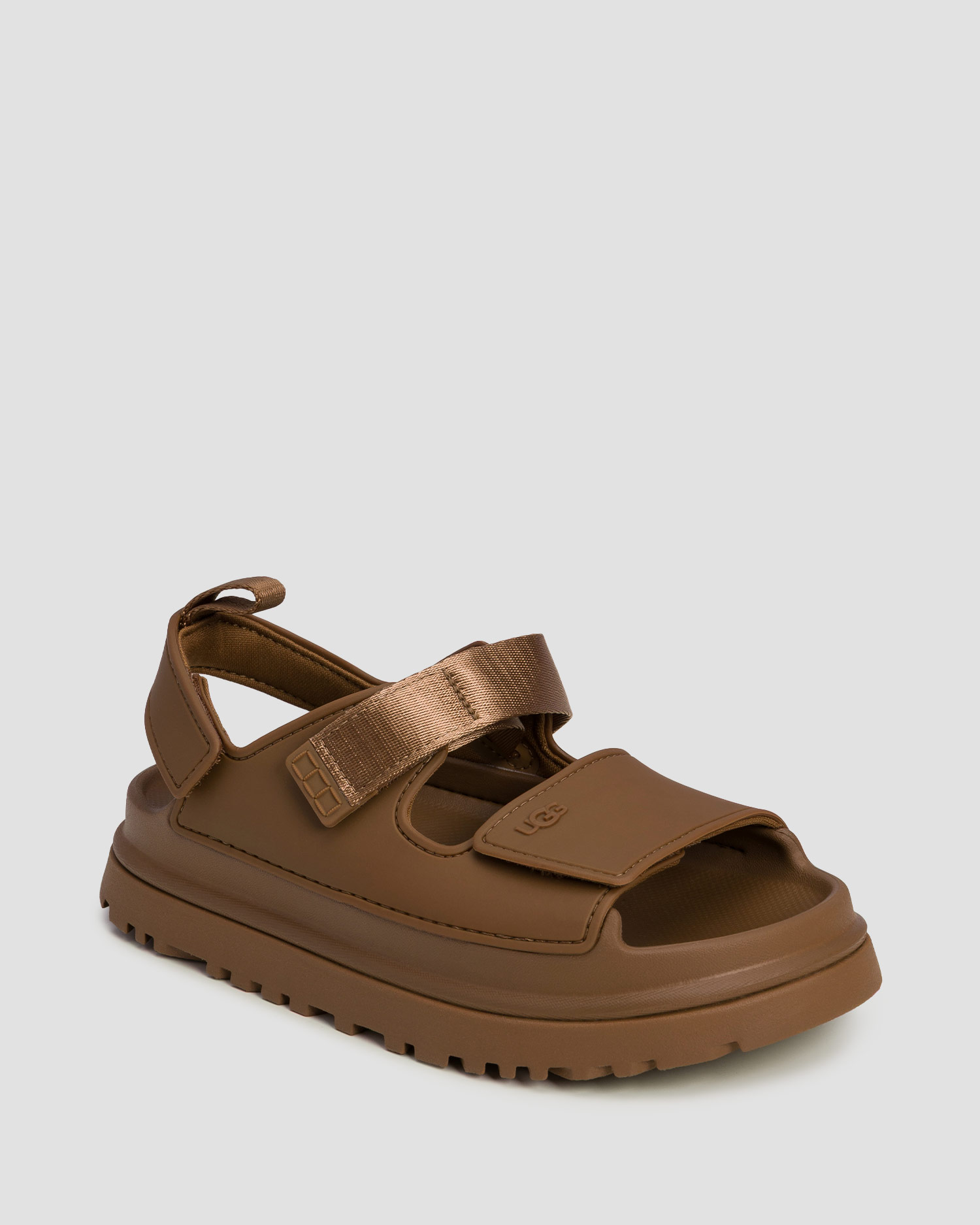 Dětské sandále UGG Goldenglow v hnědé barvě, Barva/Vzor: Brązowy