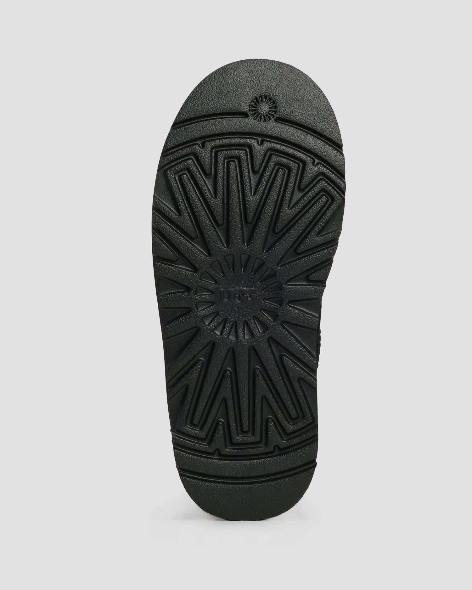 Dětské zateplené boty UGG Classic Ultra Mini Platform v černé barvě