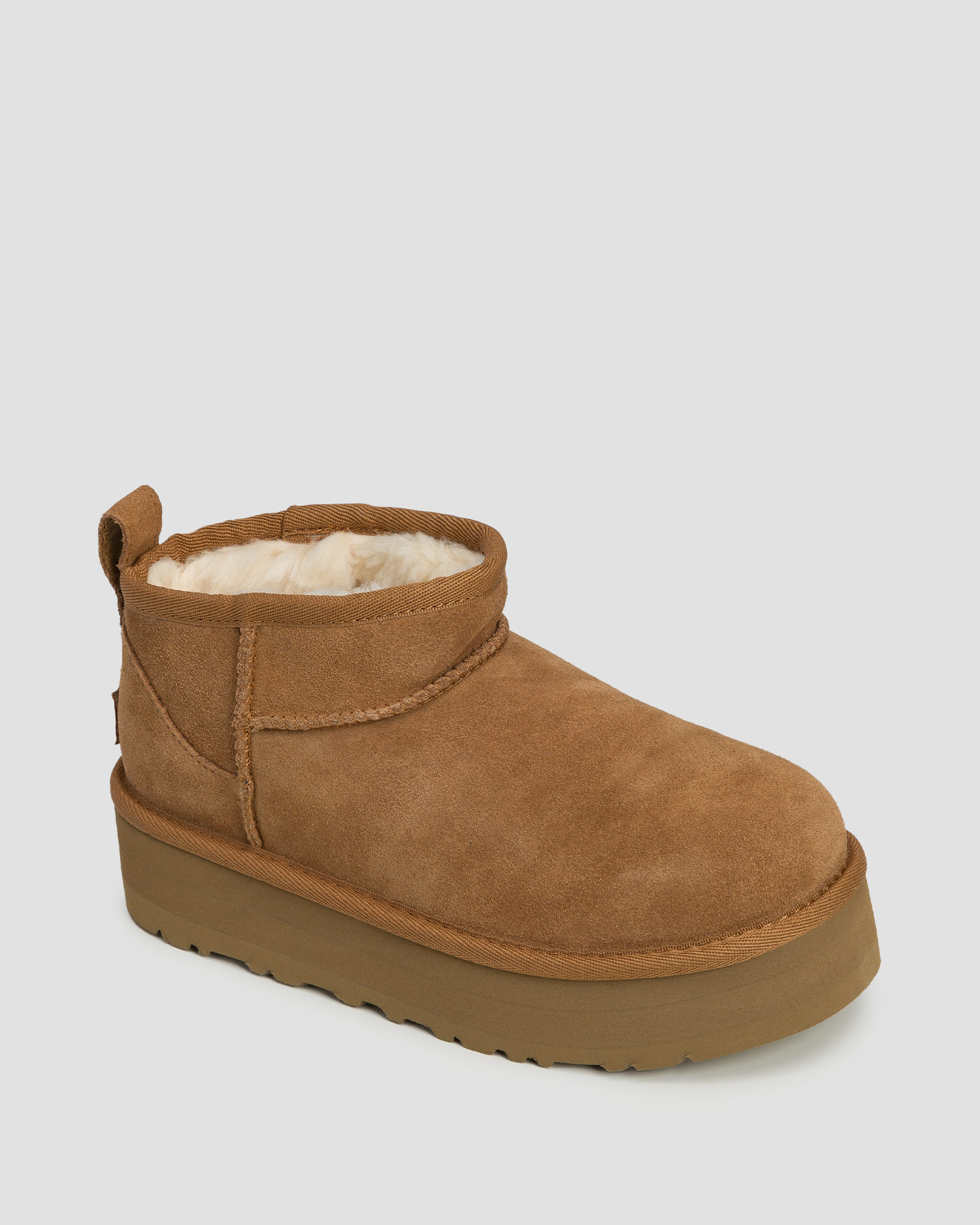 Dětské boty UGG Classic Ultra Mini Platform v Hnědé Barvě, Barva/Vzor: Brązowy