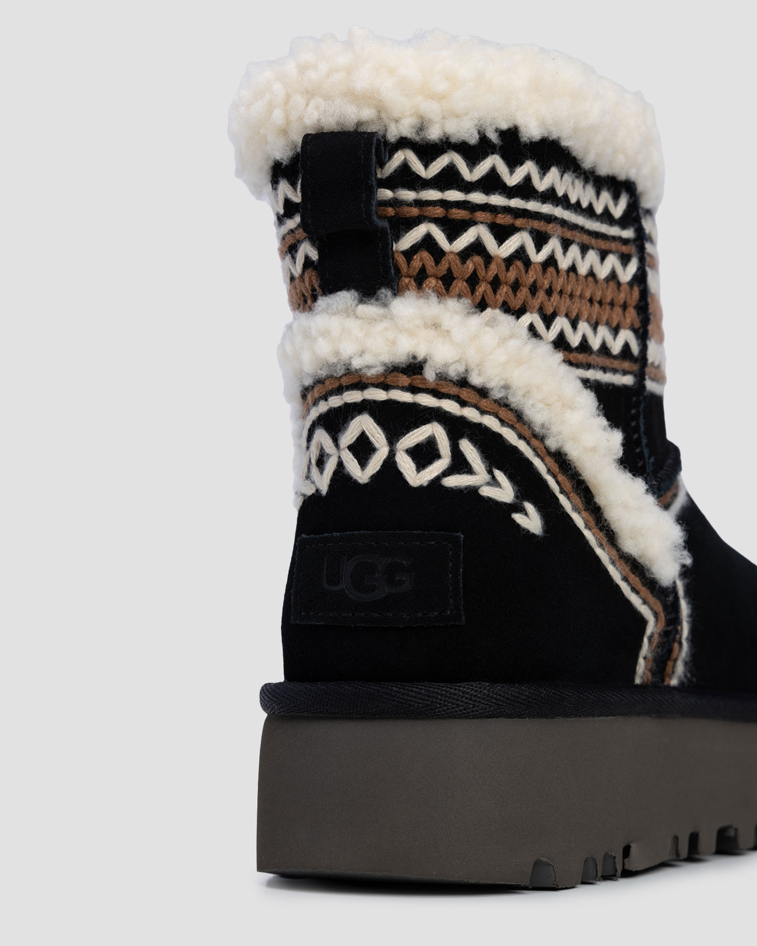 Women's boots UGG Classic Mini Atherson black