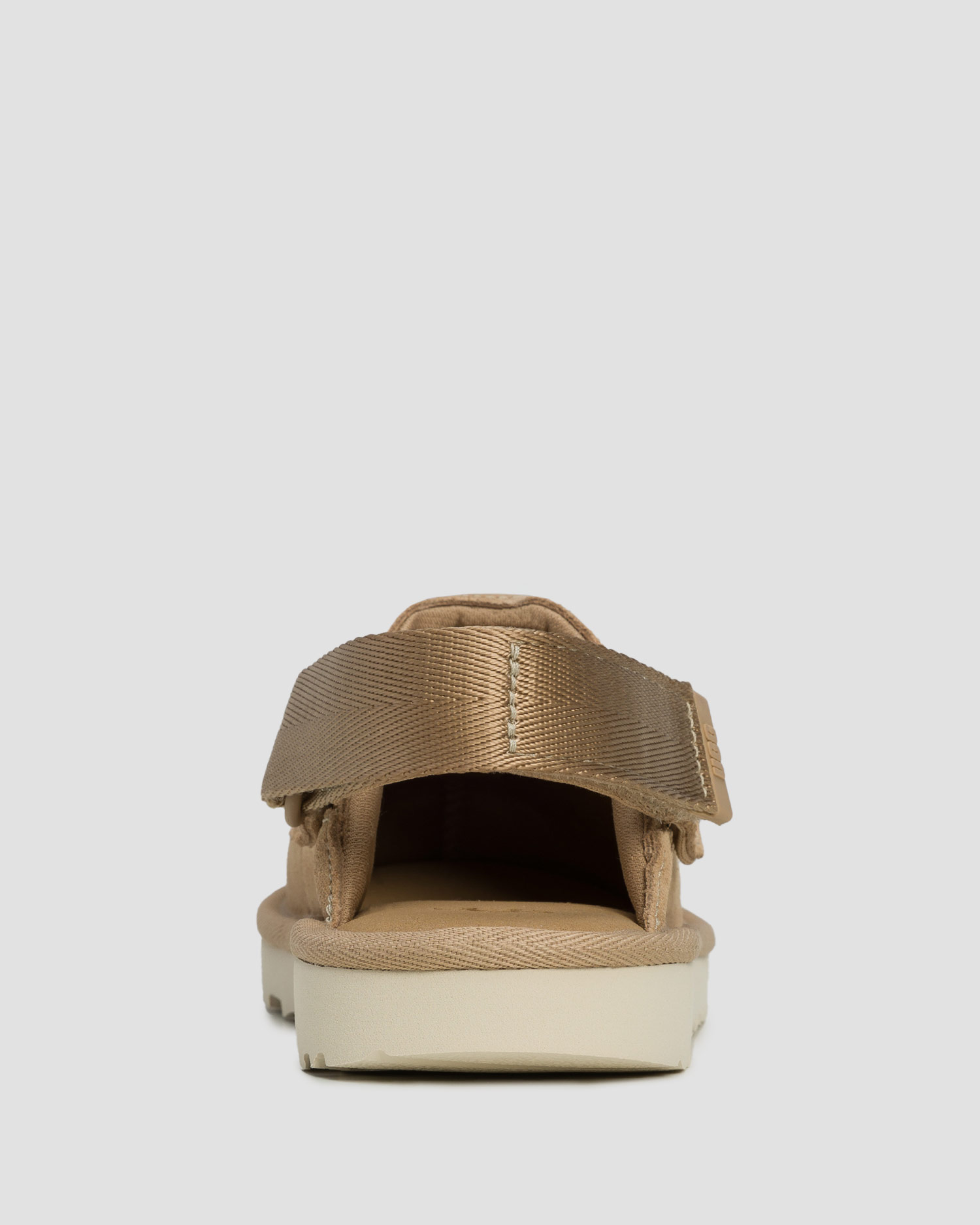 Dětské béžové kožené boty UGG Goldenstar Clog