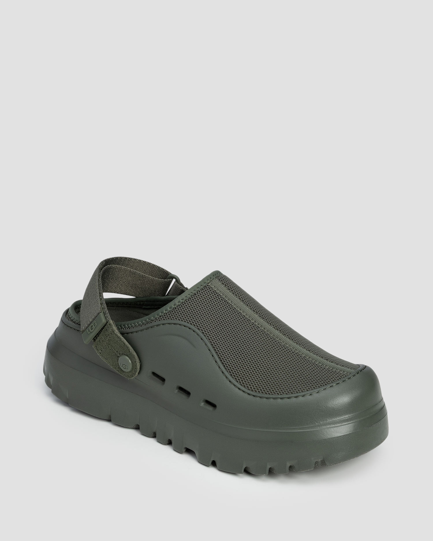 Scarpe slip-on da uomo UGG Peakmod verdi