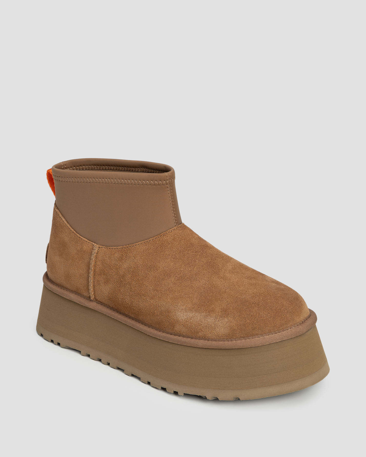 Scarpe in pelle da donna UGG Classic Mini Dipper marroni