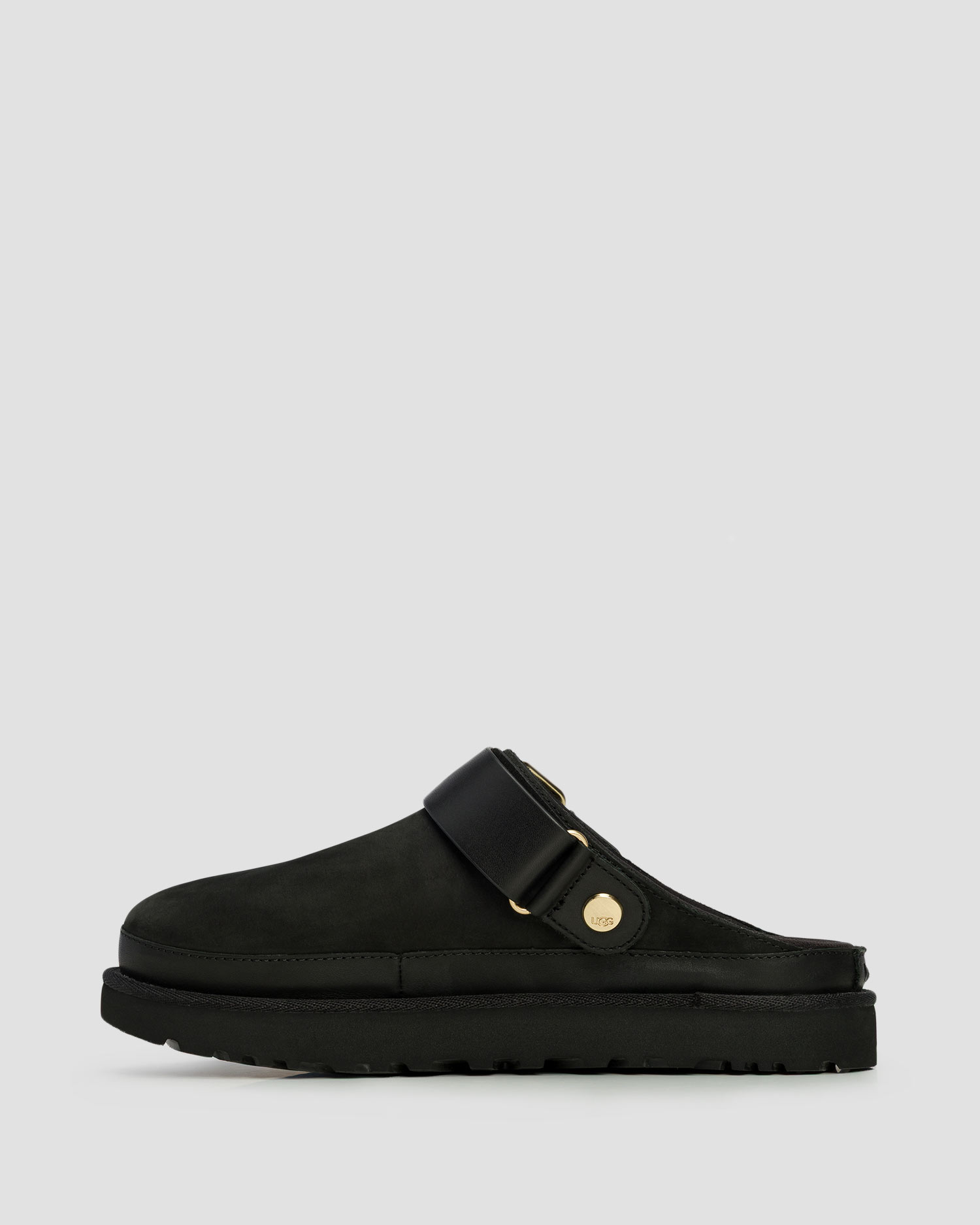 Buty wsuwane damskie UGG Goldenstar Villa Clog czarne