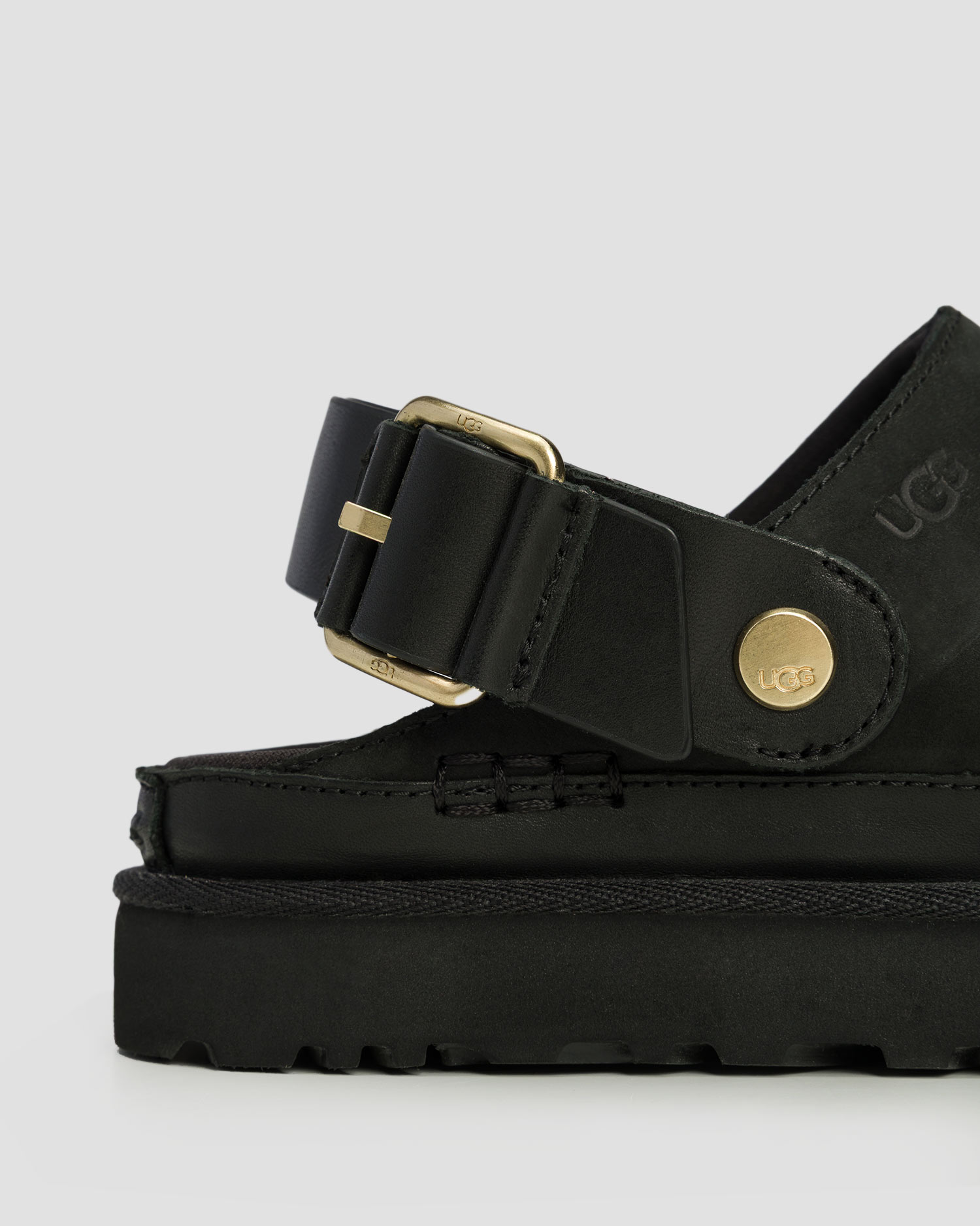 Buty wsuwane damskie UGG Goldenstar Villa Clog czarne