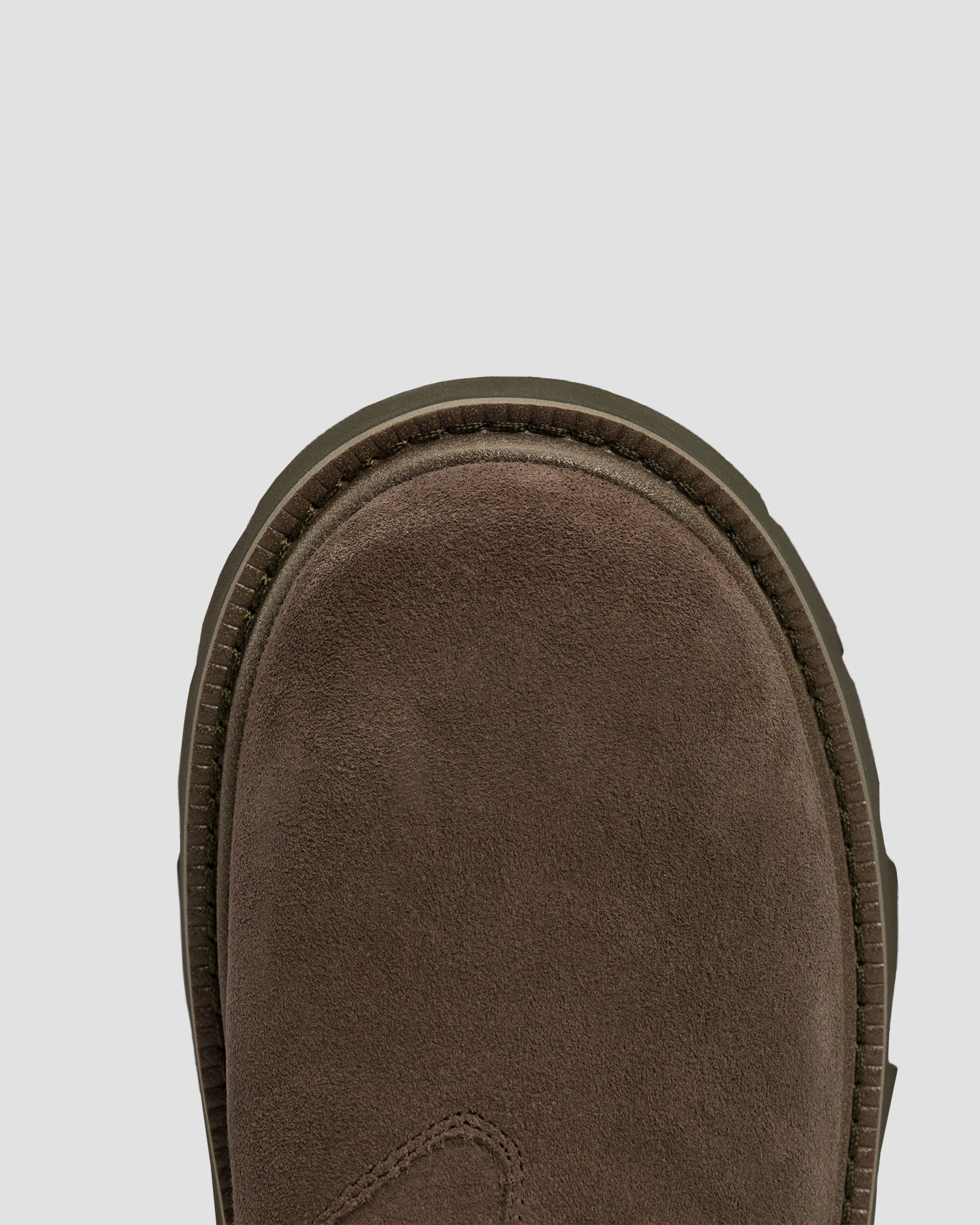 Botki skórzane męskie UGG Chelsea Lug brązowe