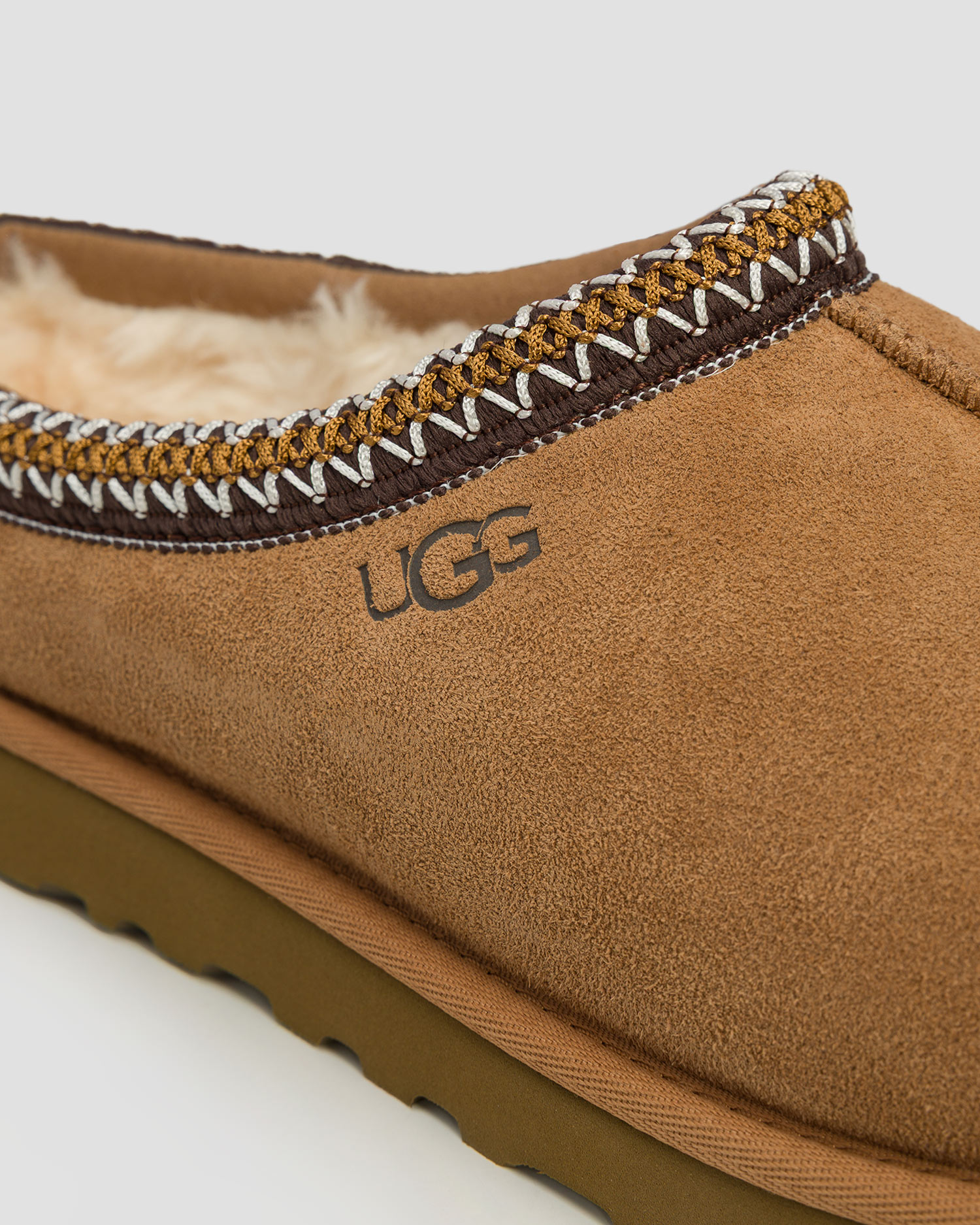 Pantofi slip-on maro pentru bărbați UGG Tasman II