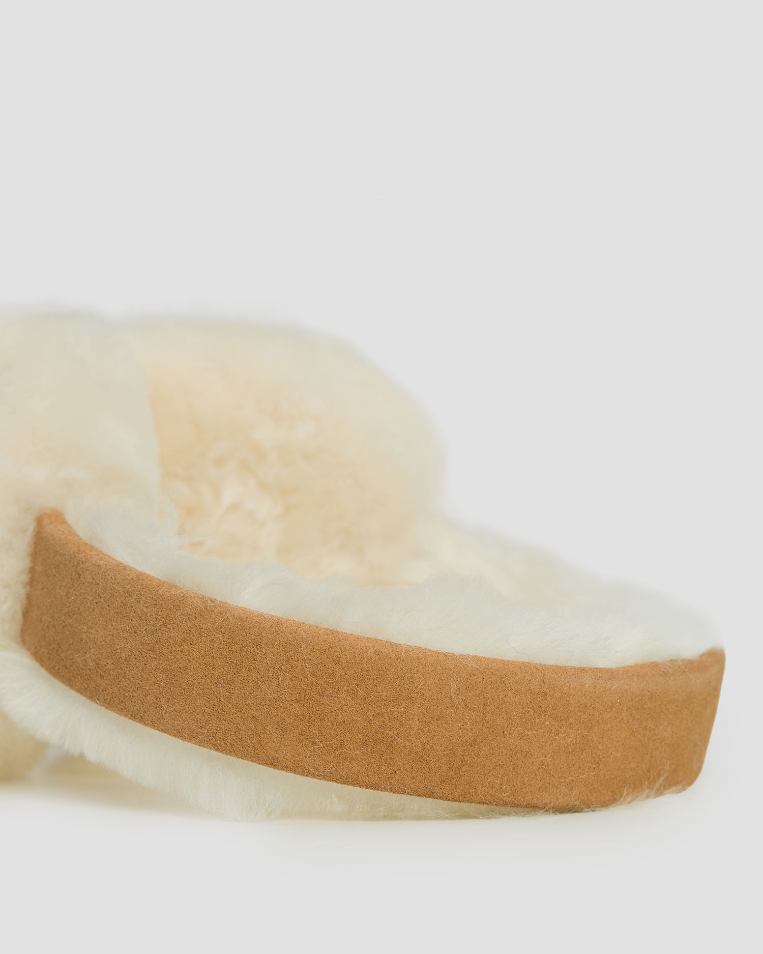 Paraorecchie in pelle da donna UGG Sheepskin Embroidery Earmuff