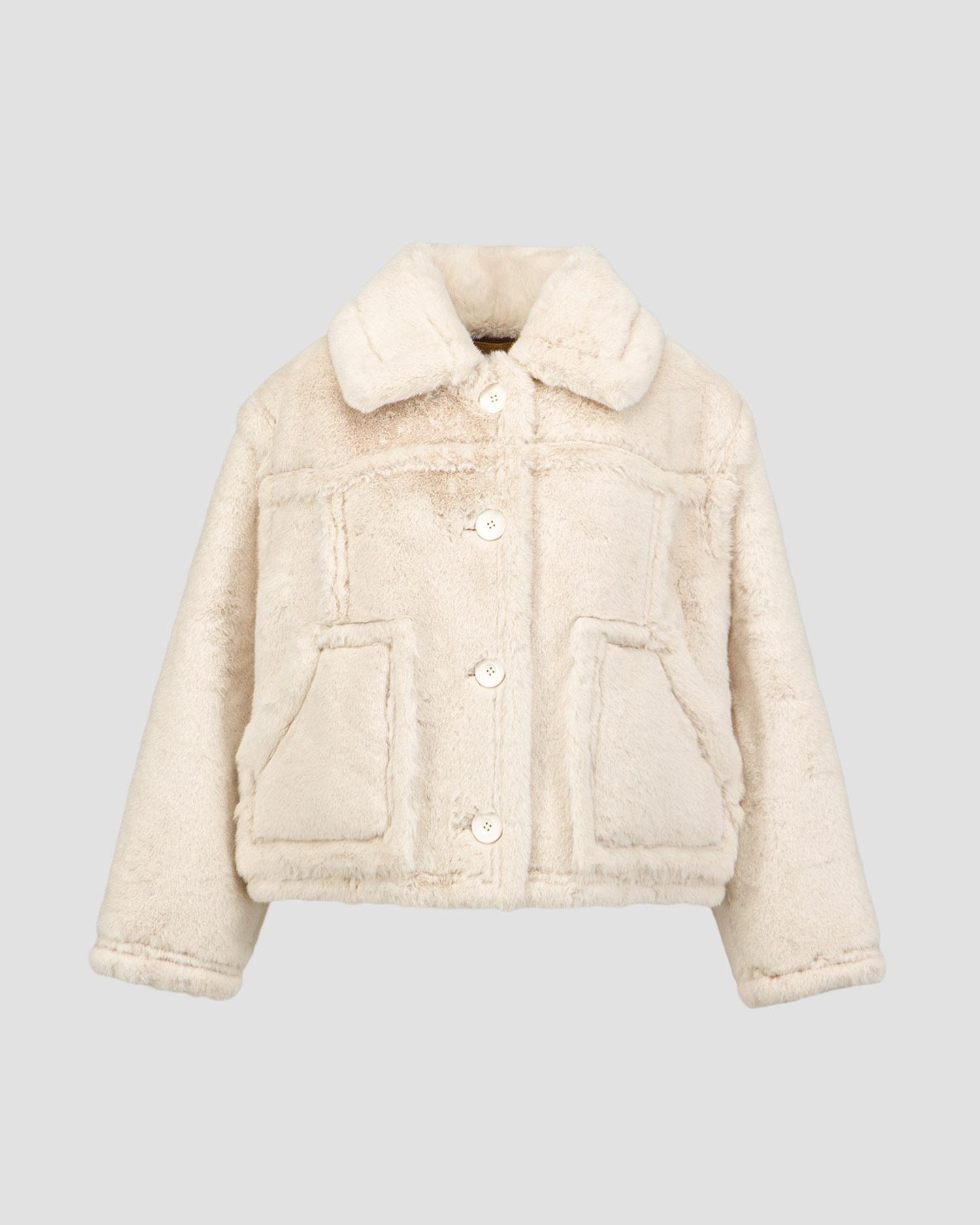 Stand Studio Xena Damen-Pelzjacke 