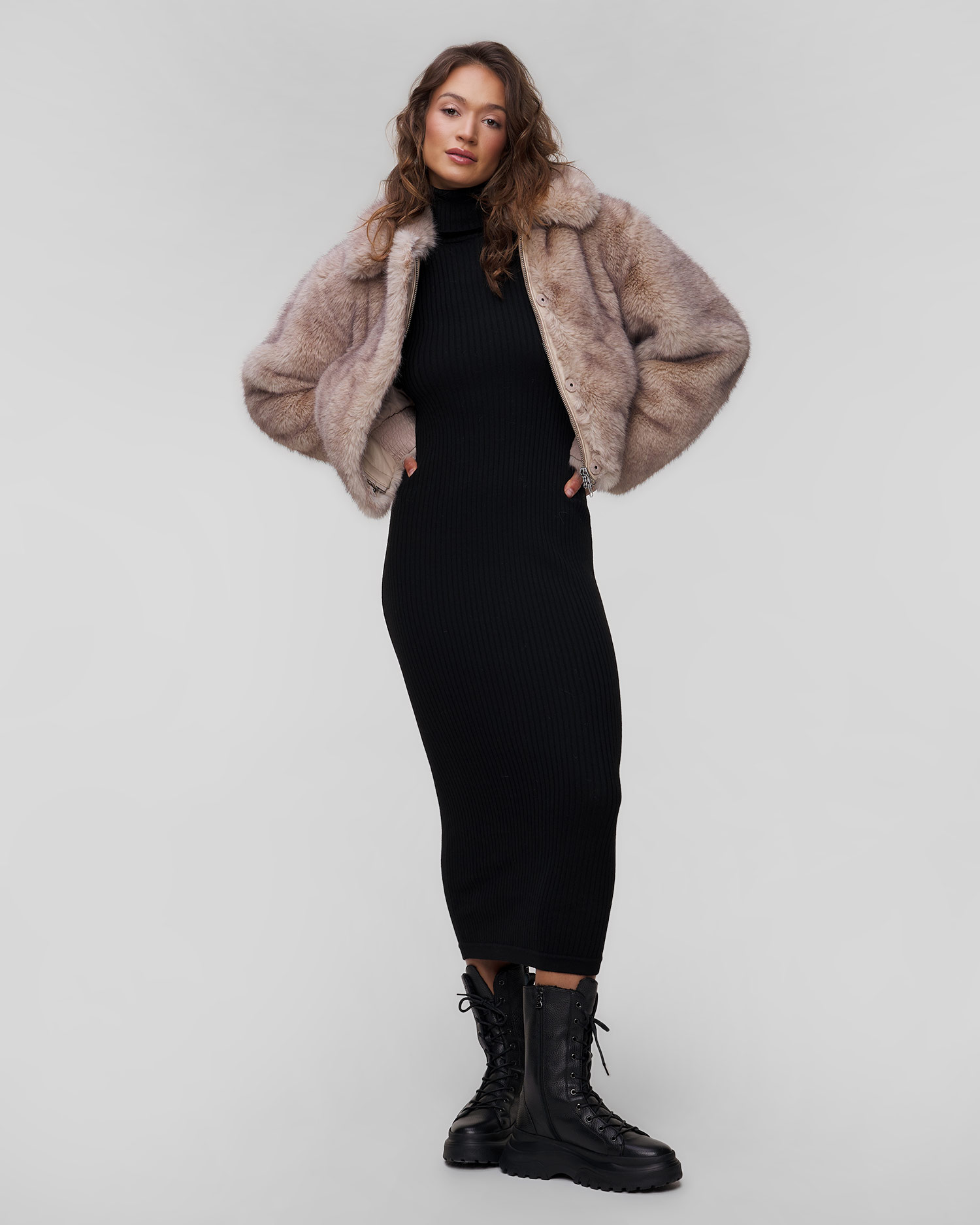 Geacă de blană pentru femei Stand Studio Lena Jacket