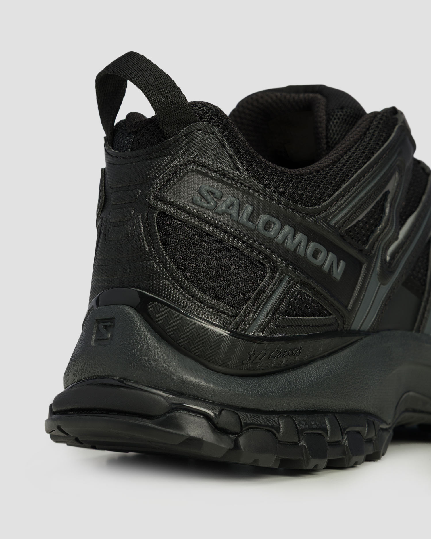 Chaussures de trail noires unisexes Salomon XA PRO 3D