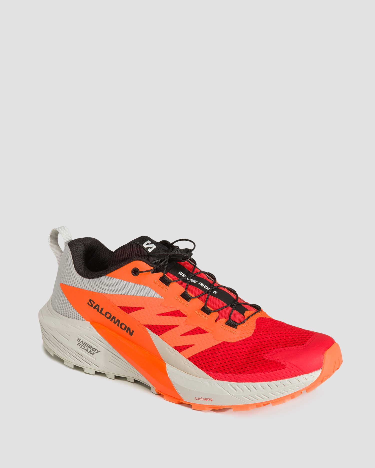 Trailové boty pánské Salomon Sense Ride 5  L47046200-lunroc-shocking-orange-fiery-red | S'portofino