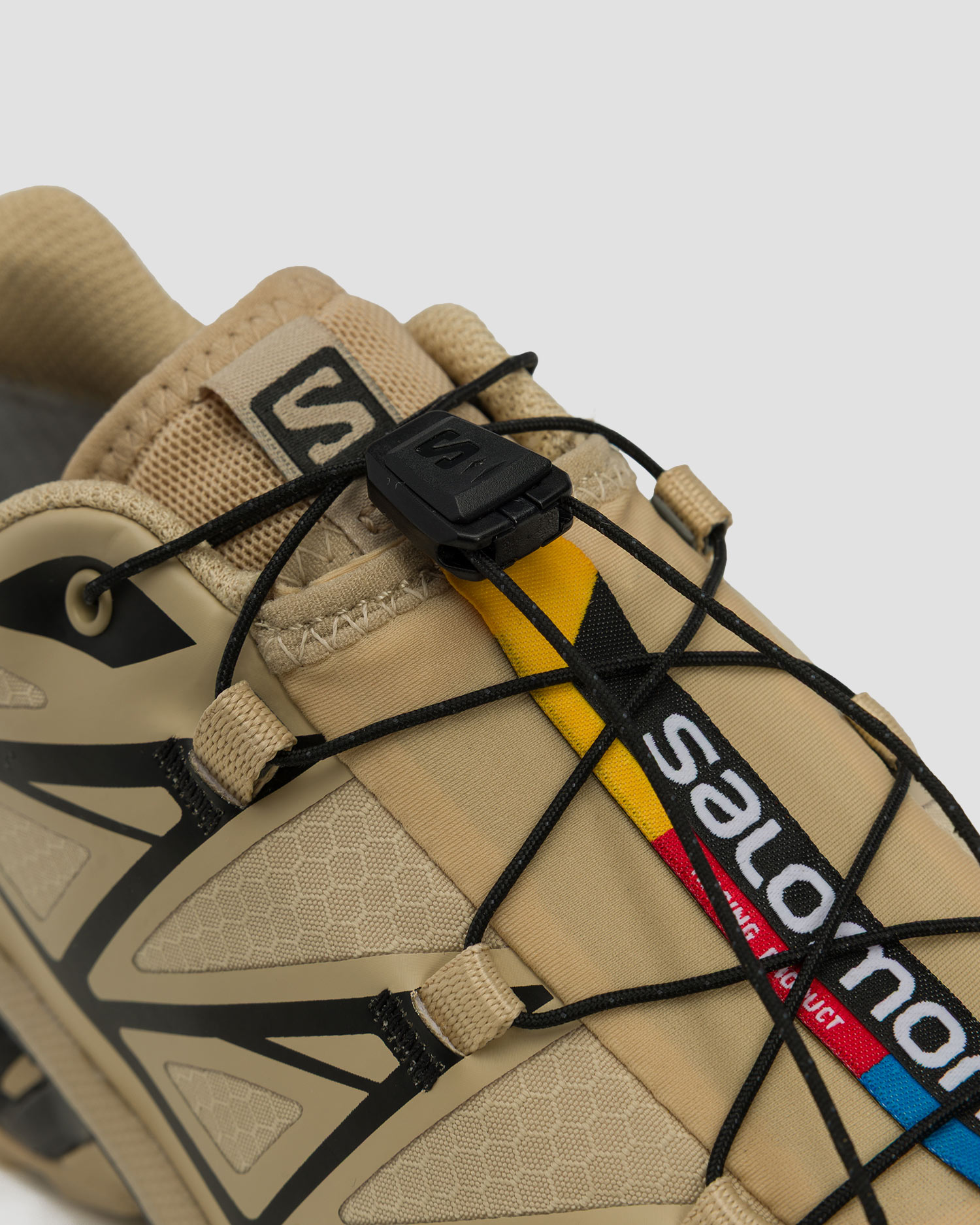 Pantofi de trail unisex Salomon XT-6 GTX bej-negru