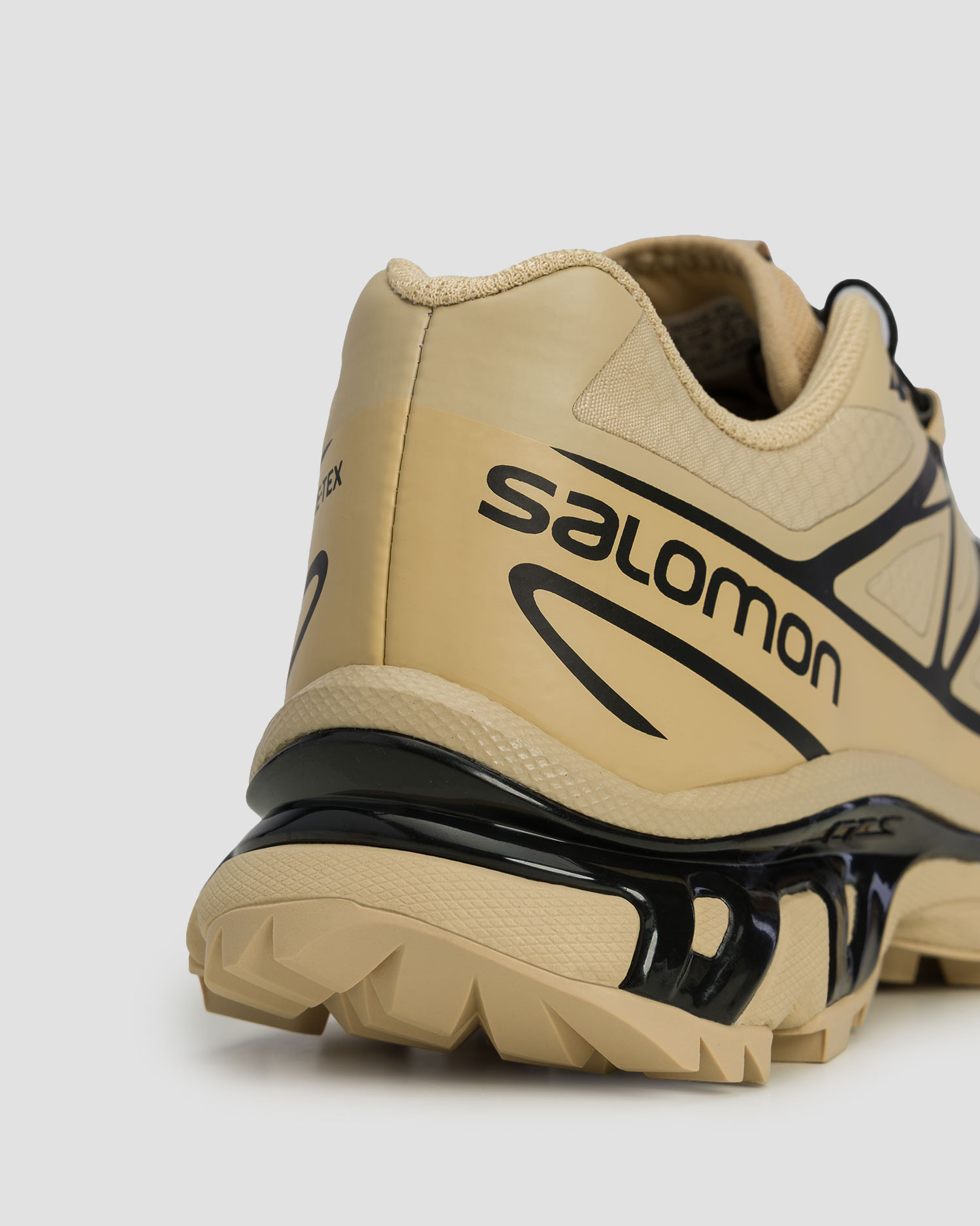 Pantofi de trail unisex Salomon XT-6 GTX bej-negru