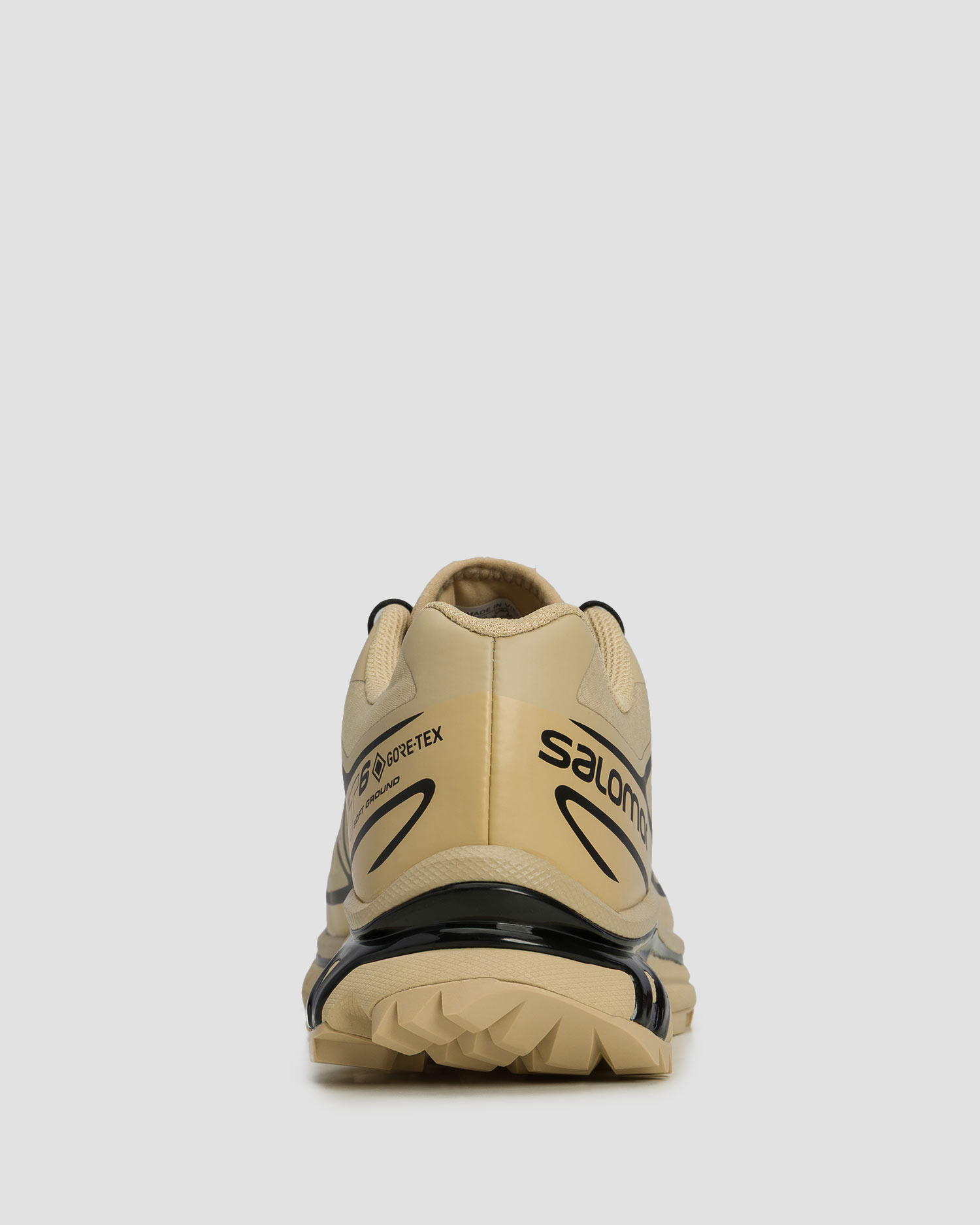 Pantofi de trail unisex Salomon XT-6 GTX bej-negru