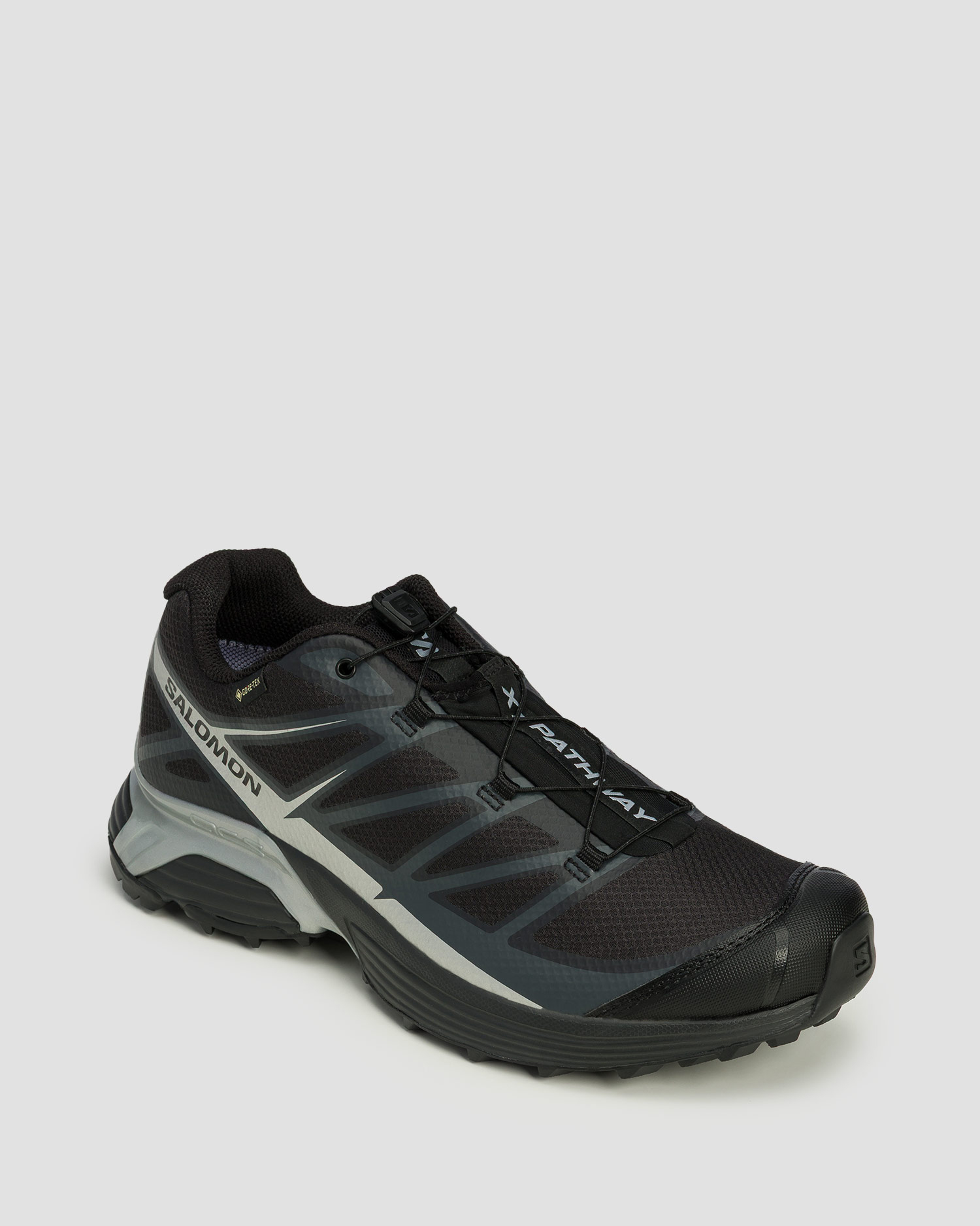 Scarpe da trekking basse unisex Salomon XT-Pathway GTX nere