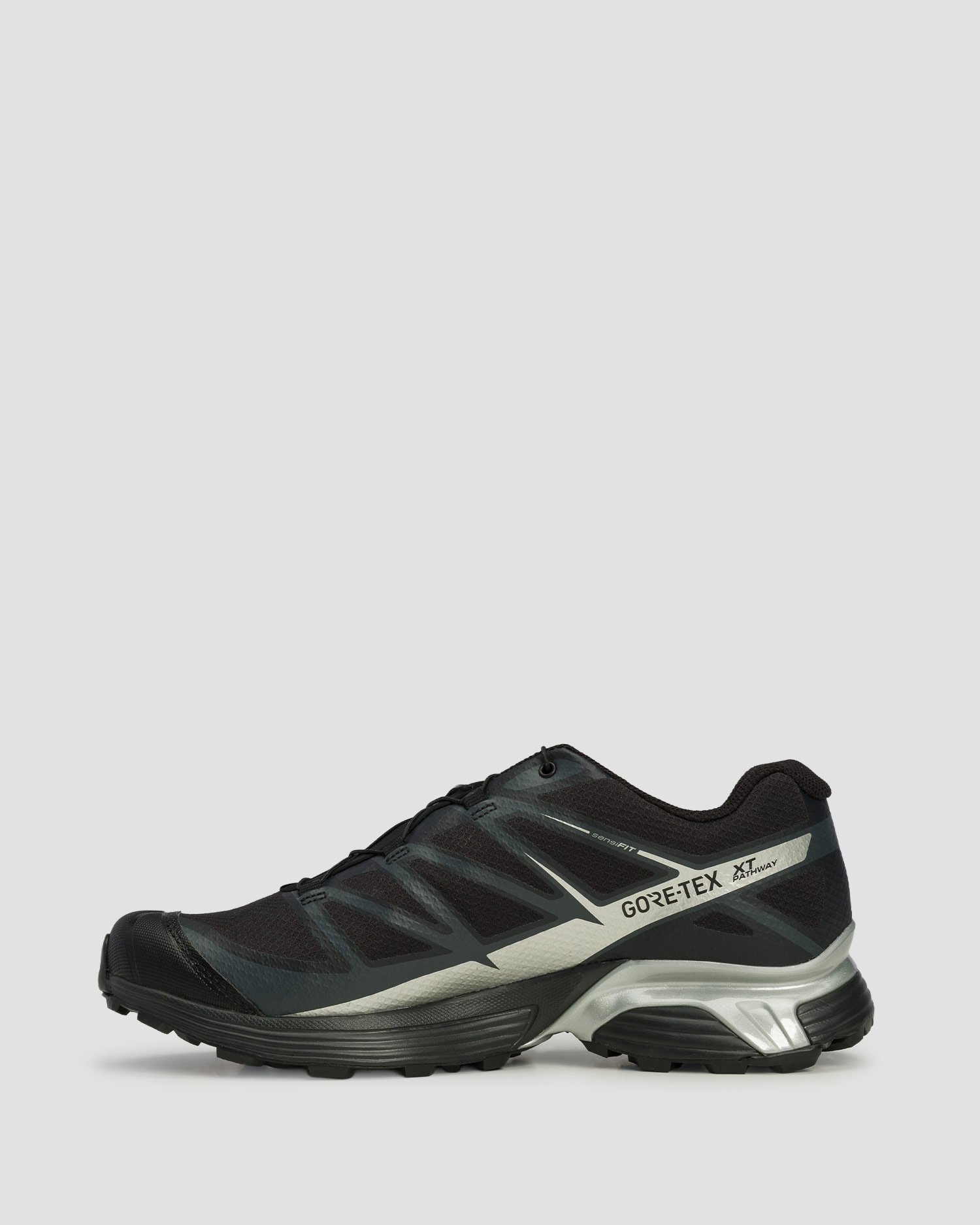 Nízke trekingové topánky unisex Salomon XT-Pathway GTX čierne