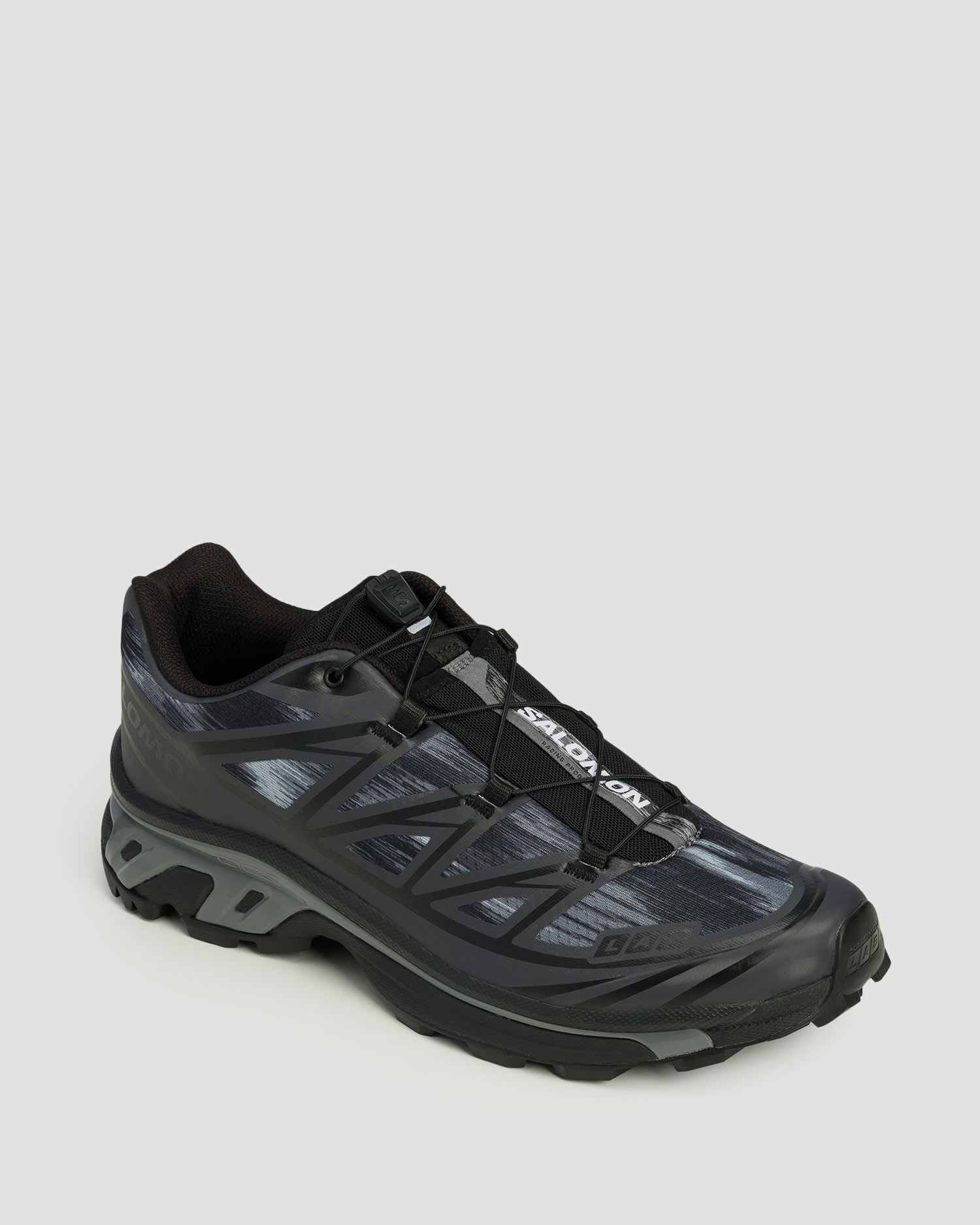 Trailové topánky unisex Salomon XT-6 Camo čierno-sivé