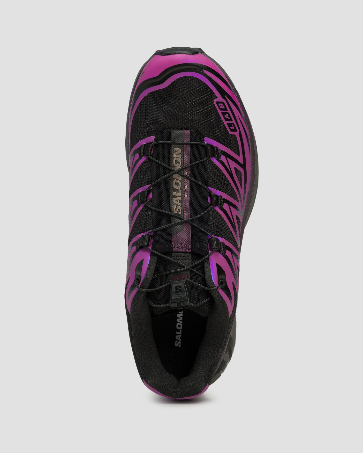 Trailové topánky unisex Salomon XT-6 Iridescent čierno-ružové