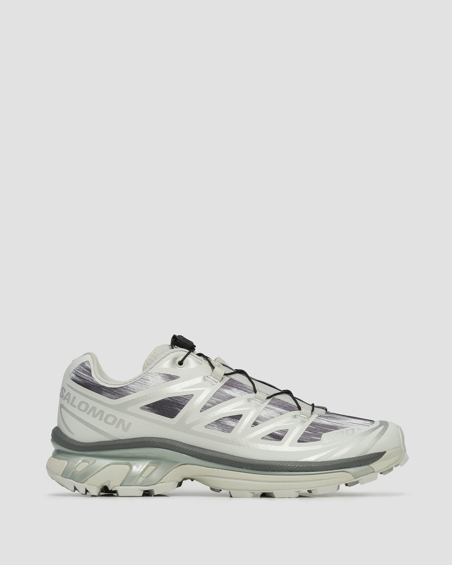 Unisex trail shoes Salomon XT-6 Camo grey-silver