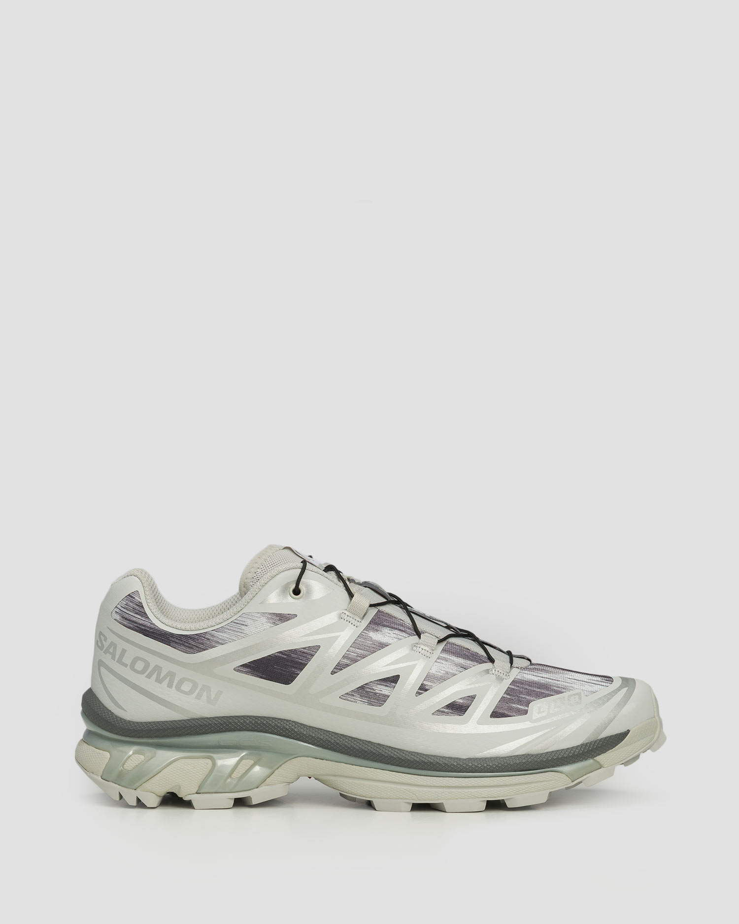 Unisex trail shoes Salomon XT-6 Camo grey-silver