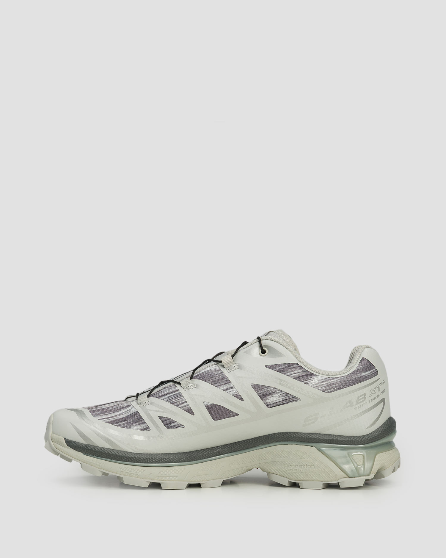 Unisex trail shoes Salomon XT-6 Camo grey-silver