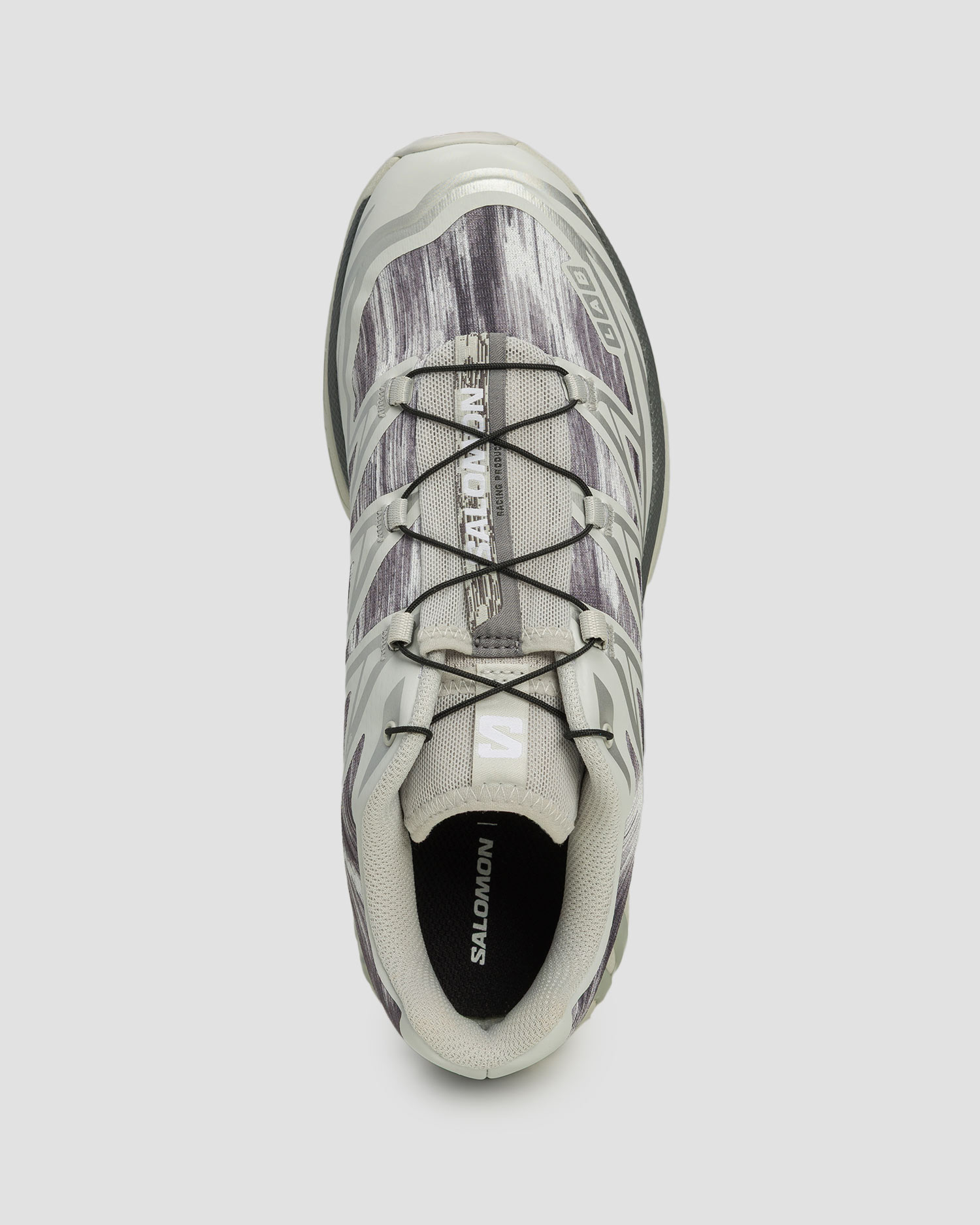 Unisex trail shoes Salomon XT-6 Camo grey-silver