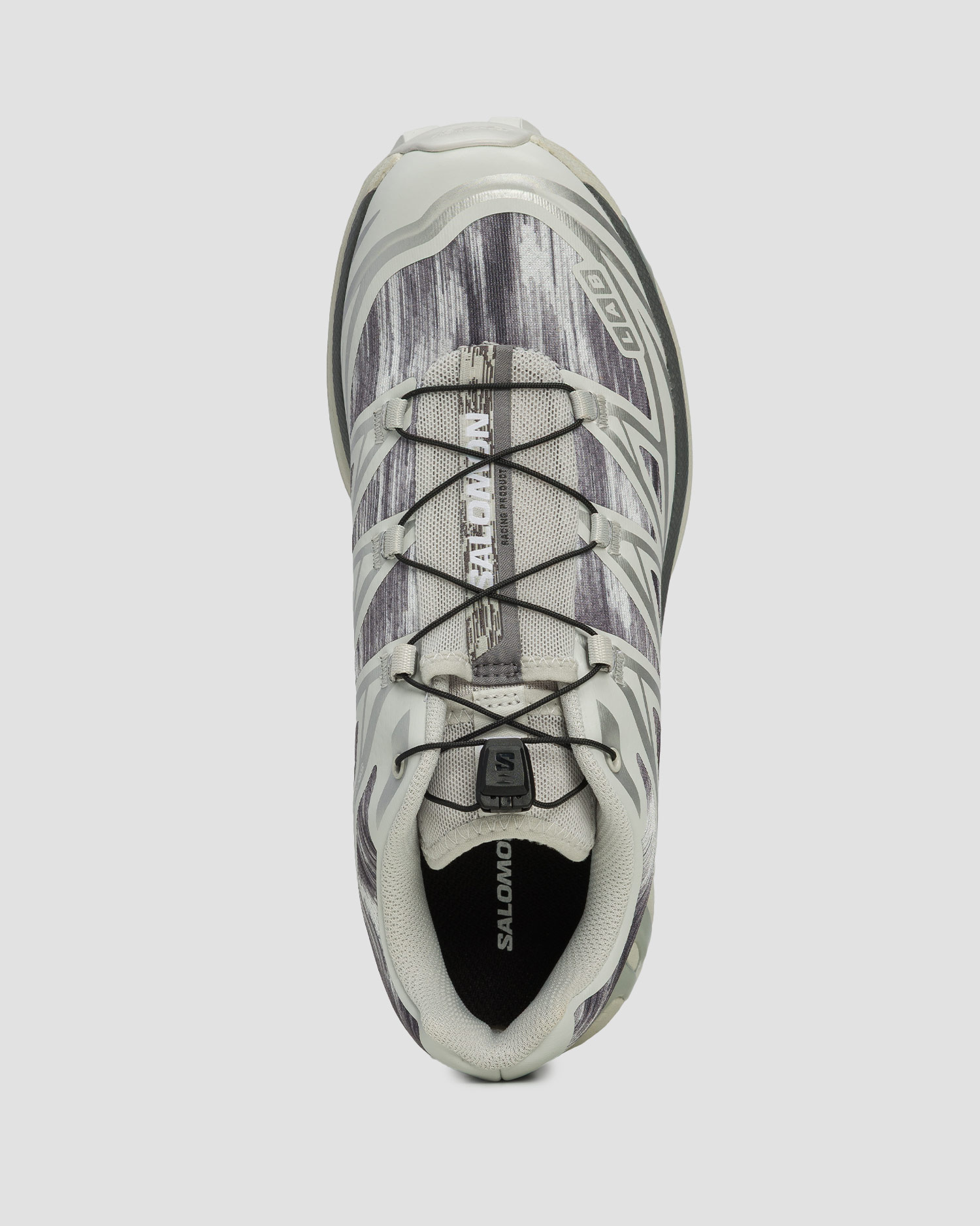 Unisex trail shoes Salomon XT-6 Camo grey-silver