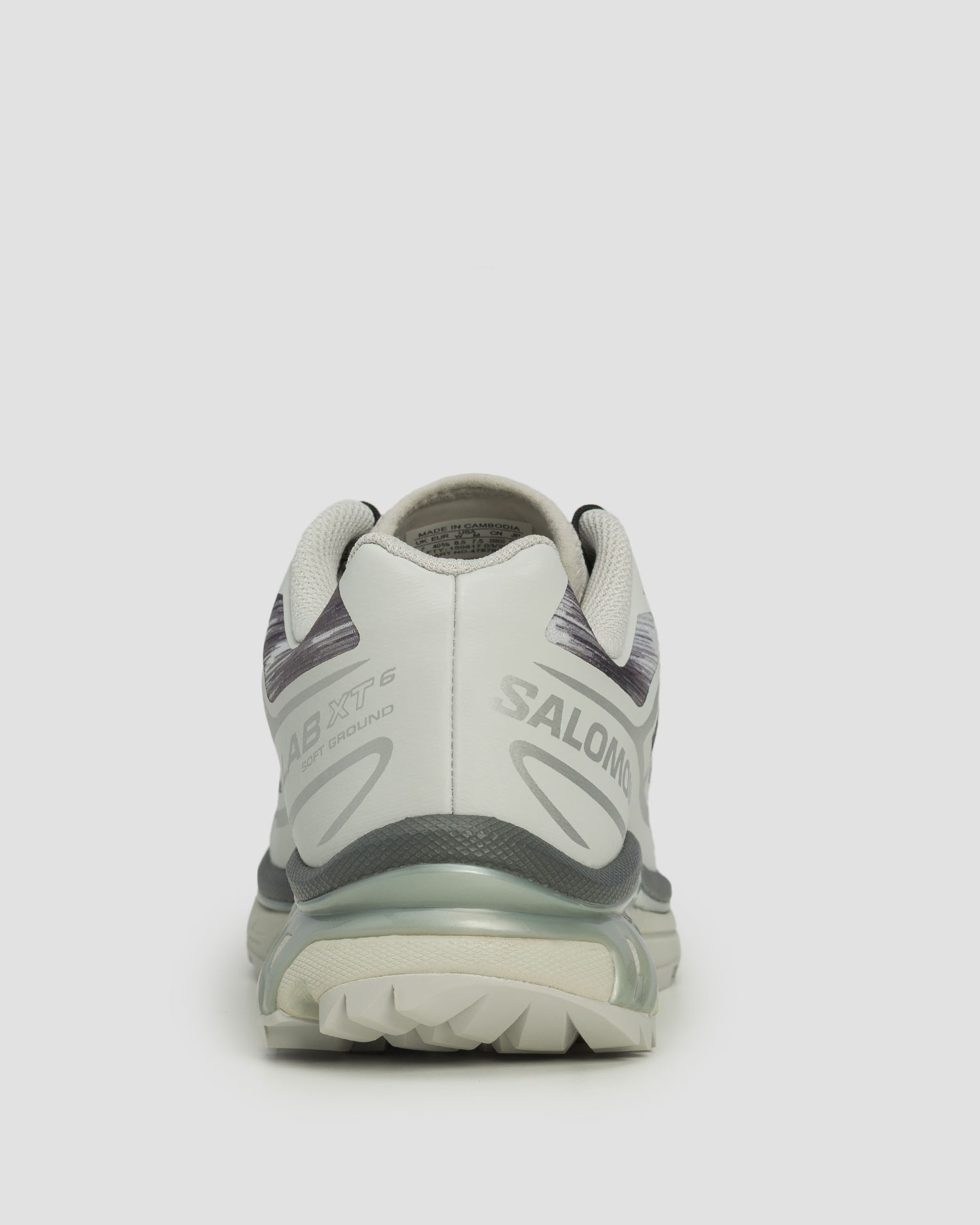 Unisex trail shoes Salomon XT-6 Camo grey-silver
