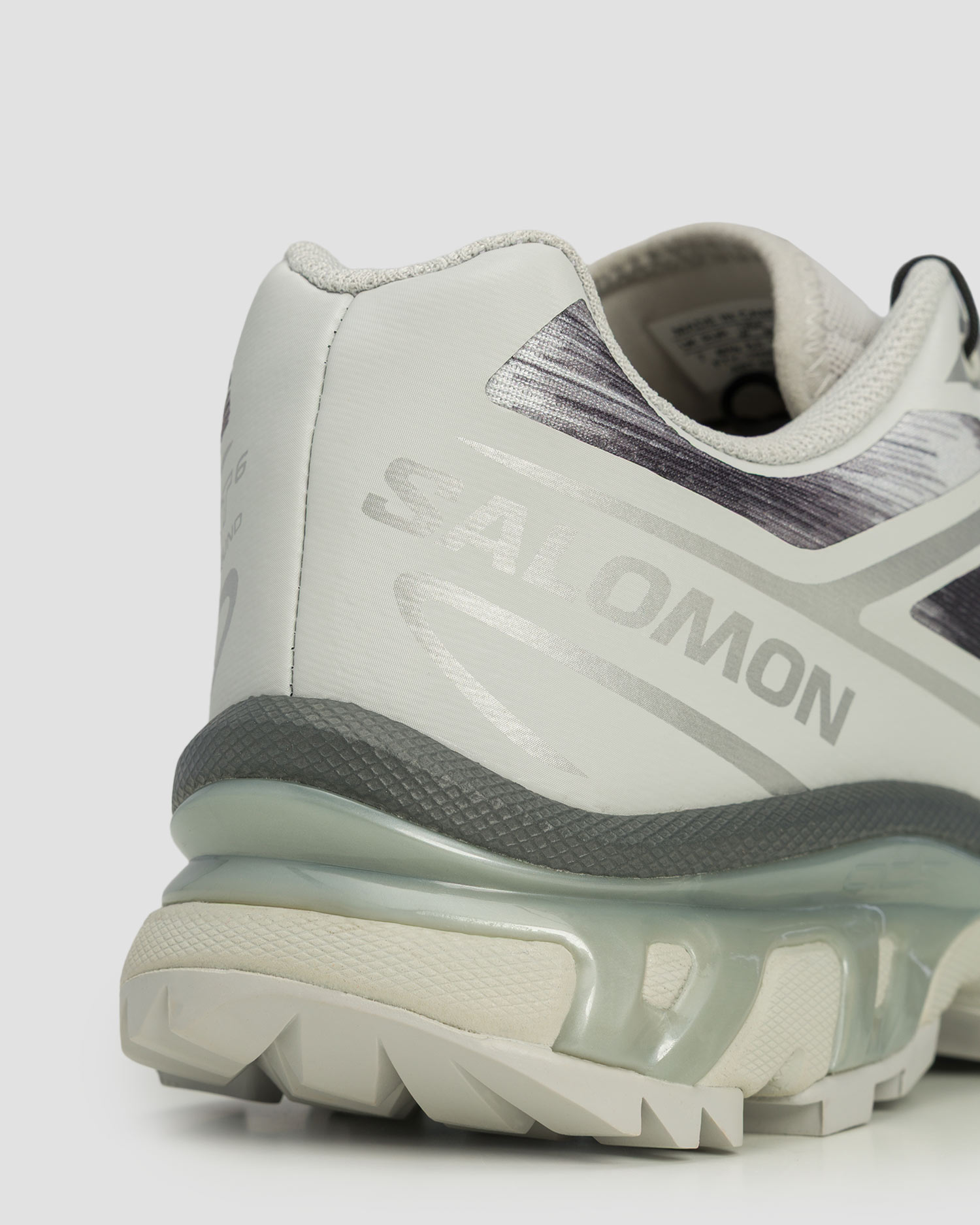 Unisex trail shoes Salomon XT-6 Camo grey-silver
