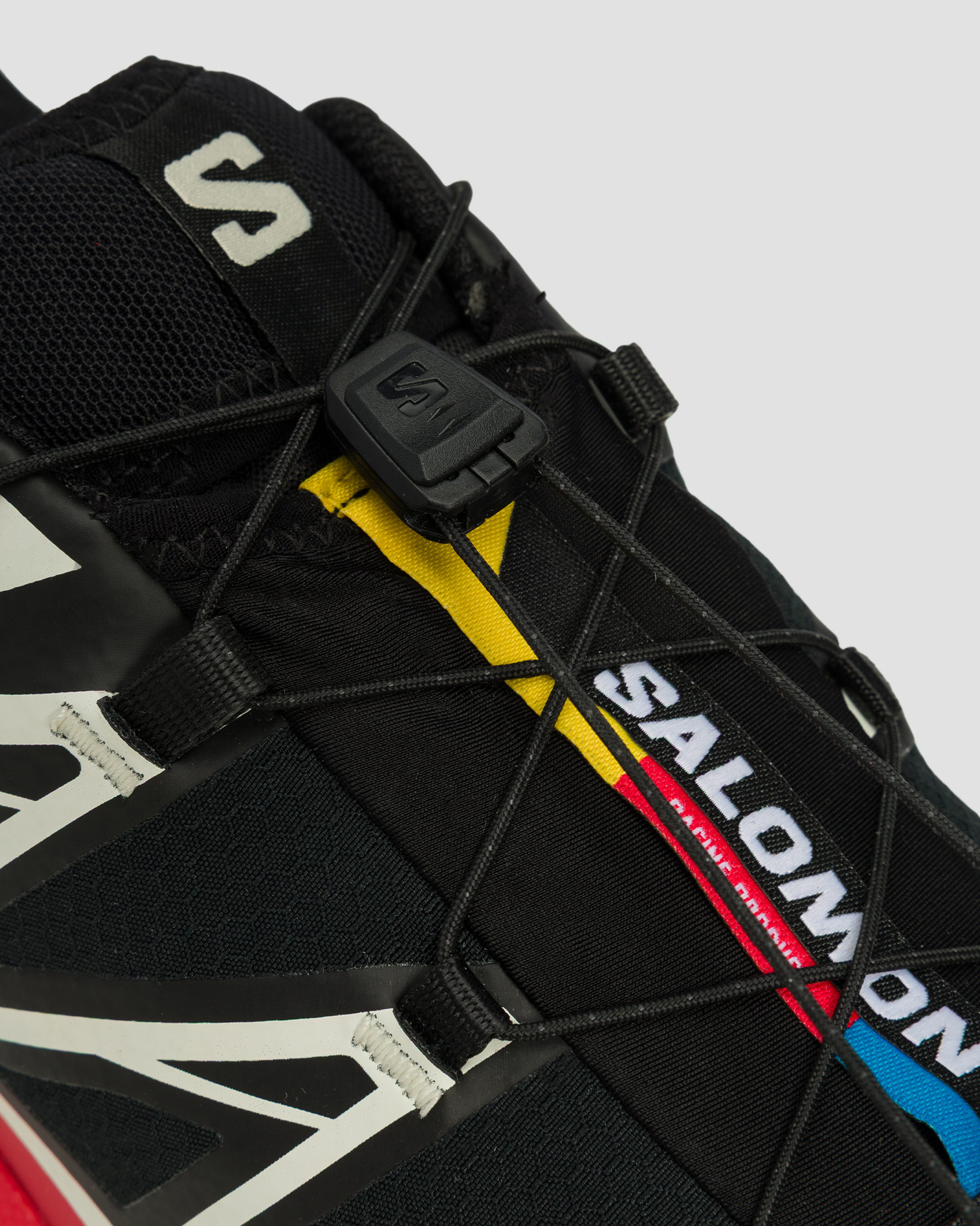 Scarpe da trail unisex Salomon XT-6 GTX nero-rosso