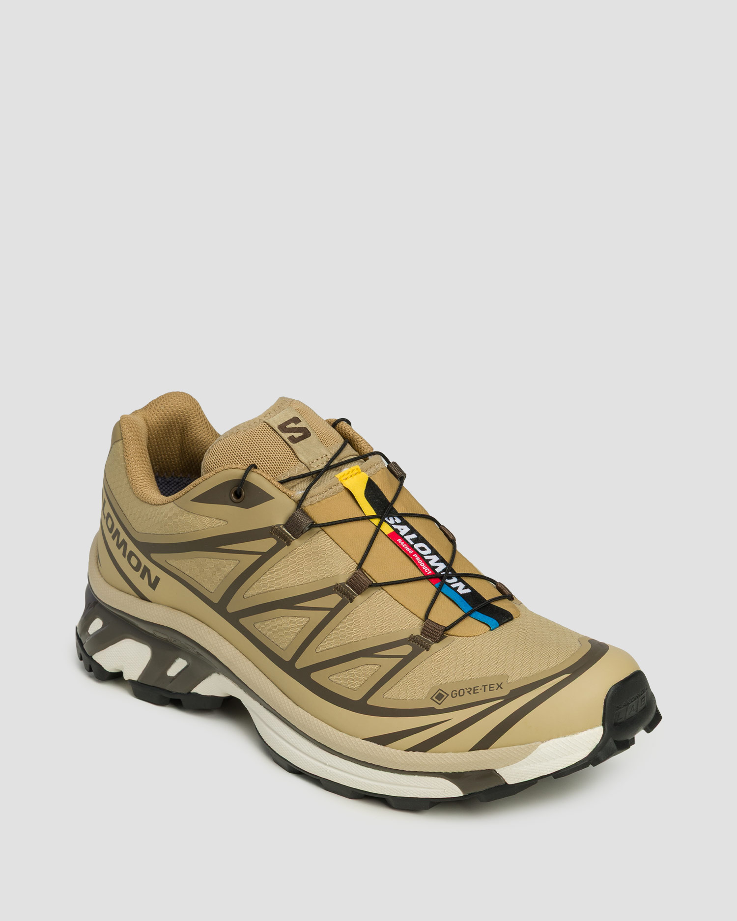Unisex trail shoes Salomon XT-6 GTX beige