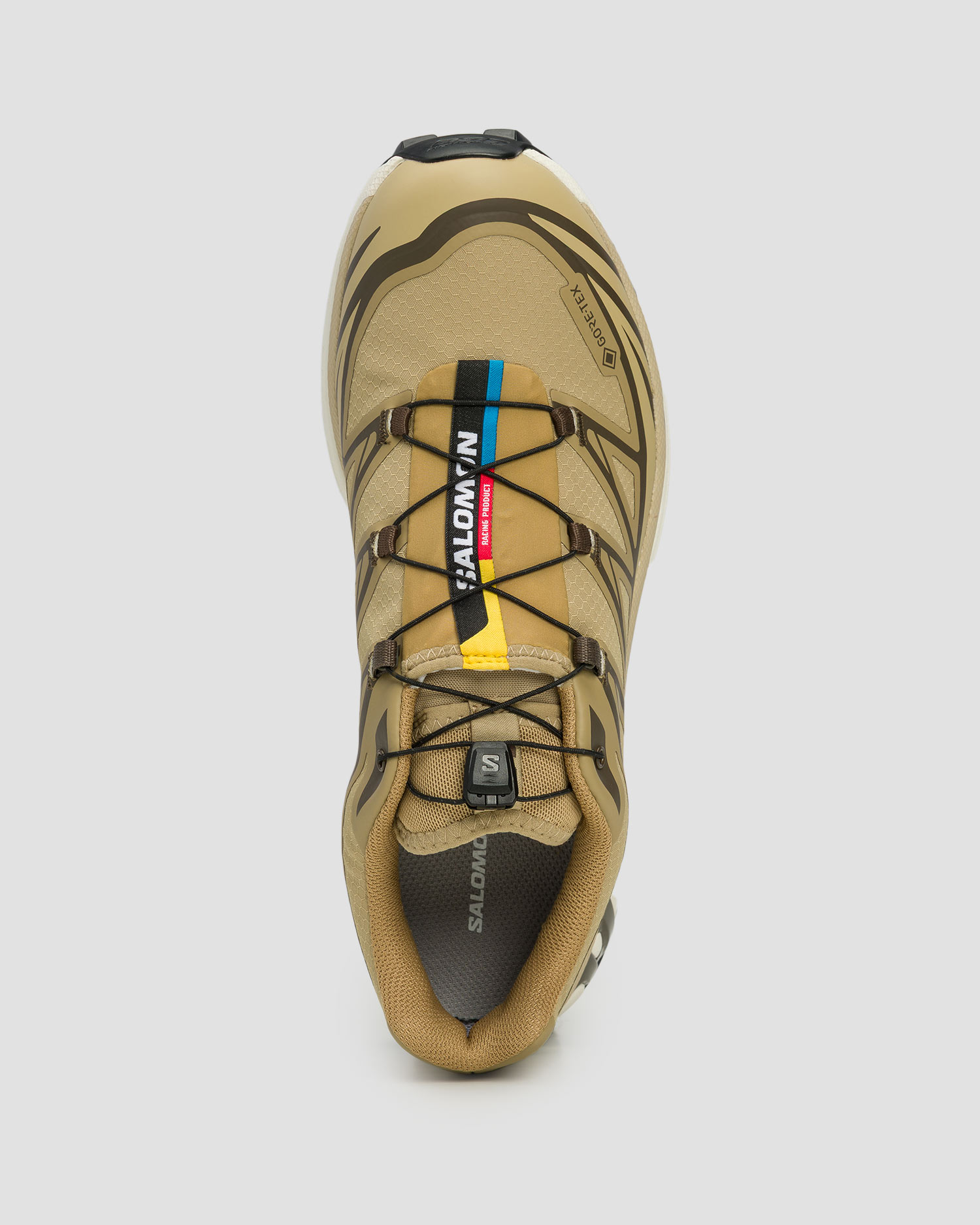 Buty trailowe unisex Salomon XT-6 GTX beżowe