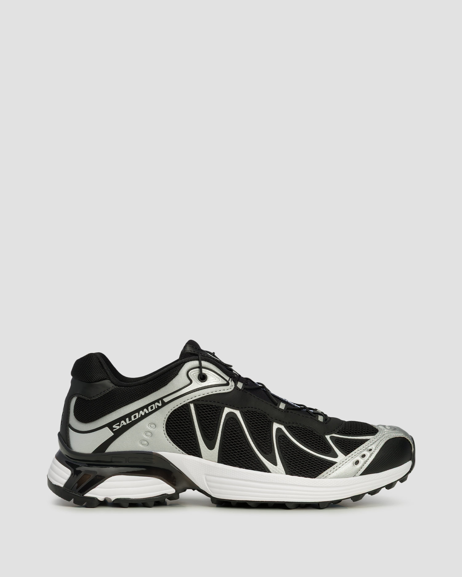 Salomon XT-Whisper Unisex-Sneaker in Schwarz und Silber