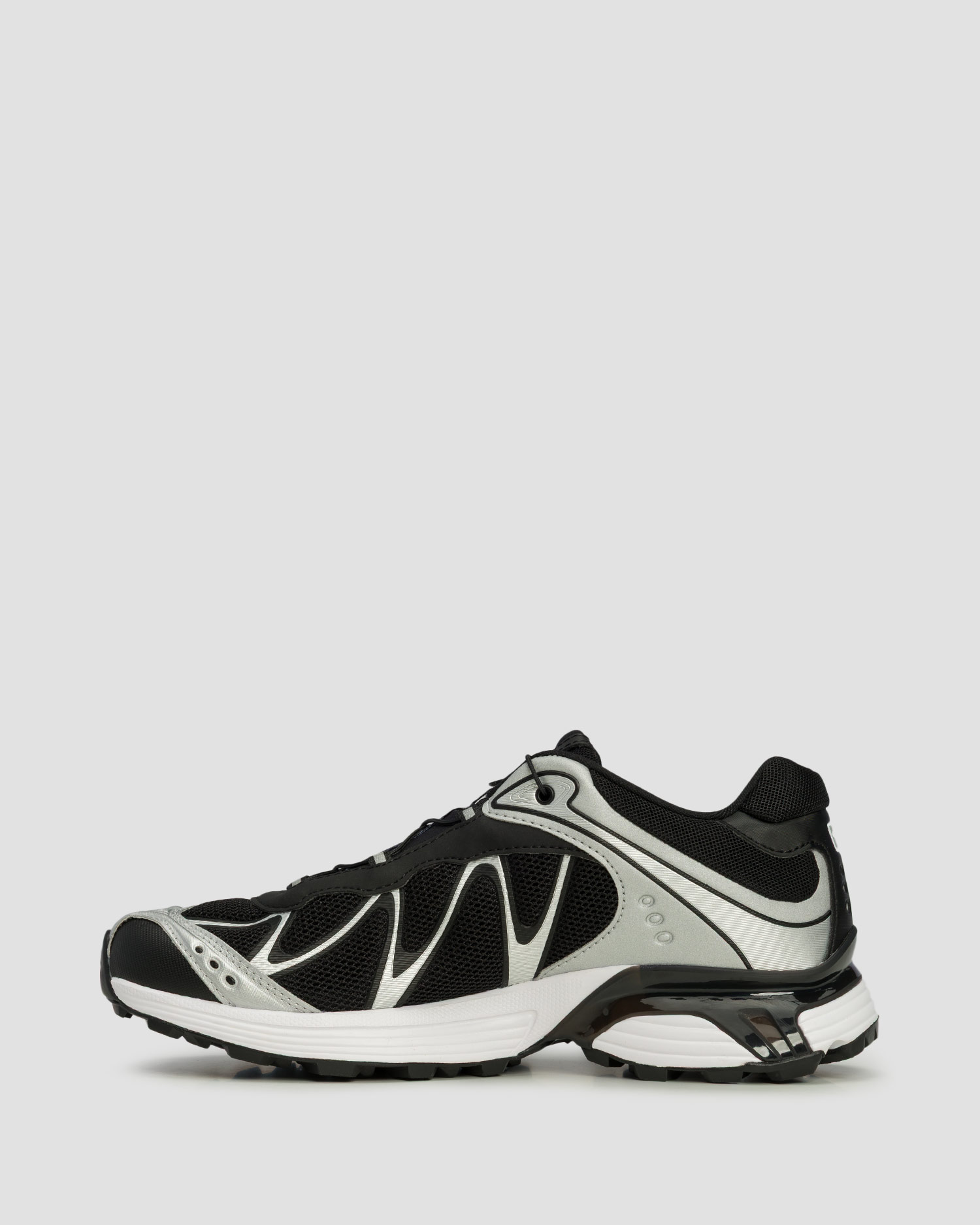 Salomon XT-Whisper Unisex-Sneaker in Schwarz und Silber
