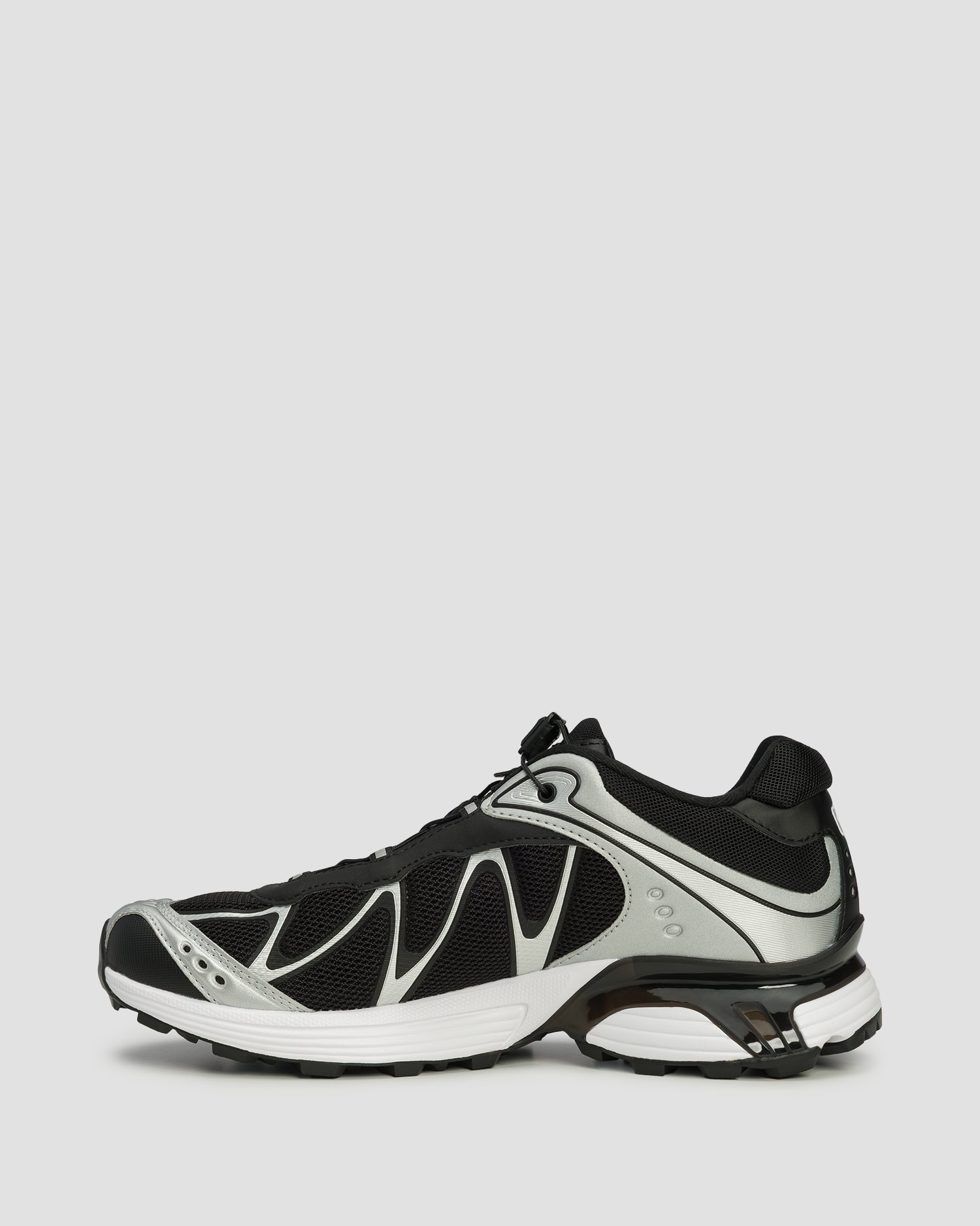 Adidași unisex Salomon XT-Whisper negru și argintiu