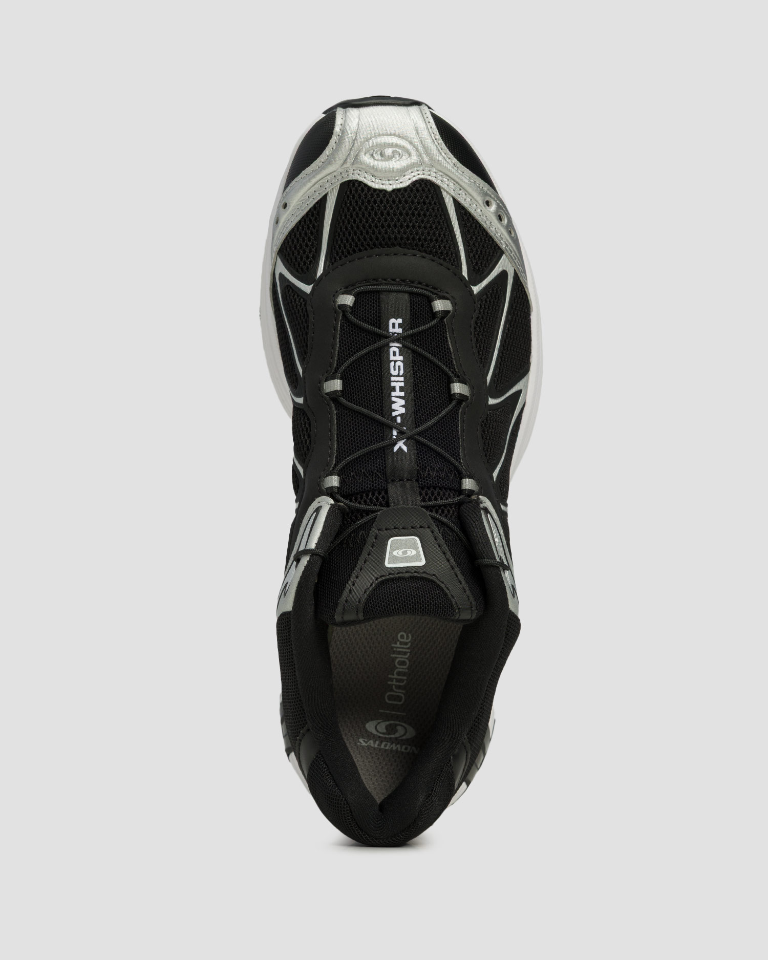 Salomon XT-Whisper Unisex-Sneaker in Schwarz und Silber