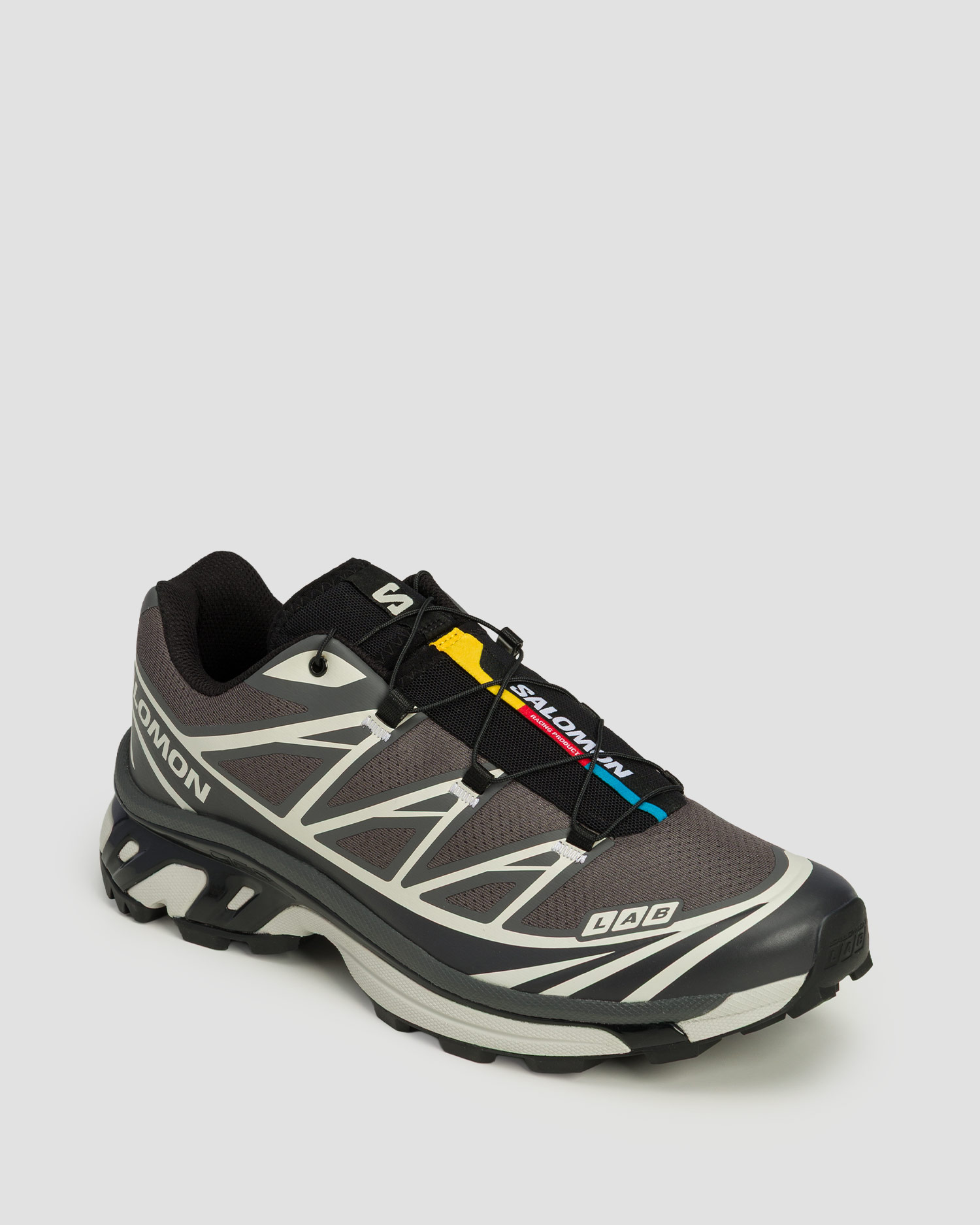 Salomon XT-6 Unisex-Trailschuhe in Grau und Schwarz