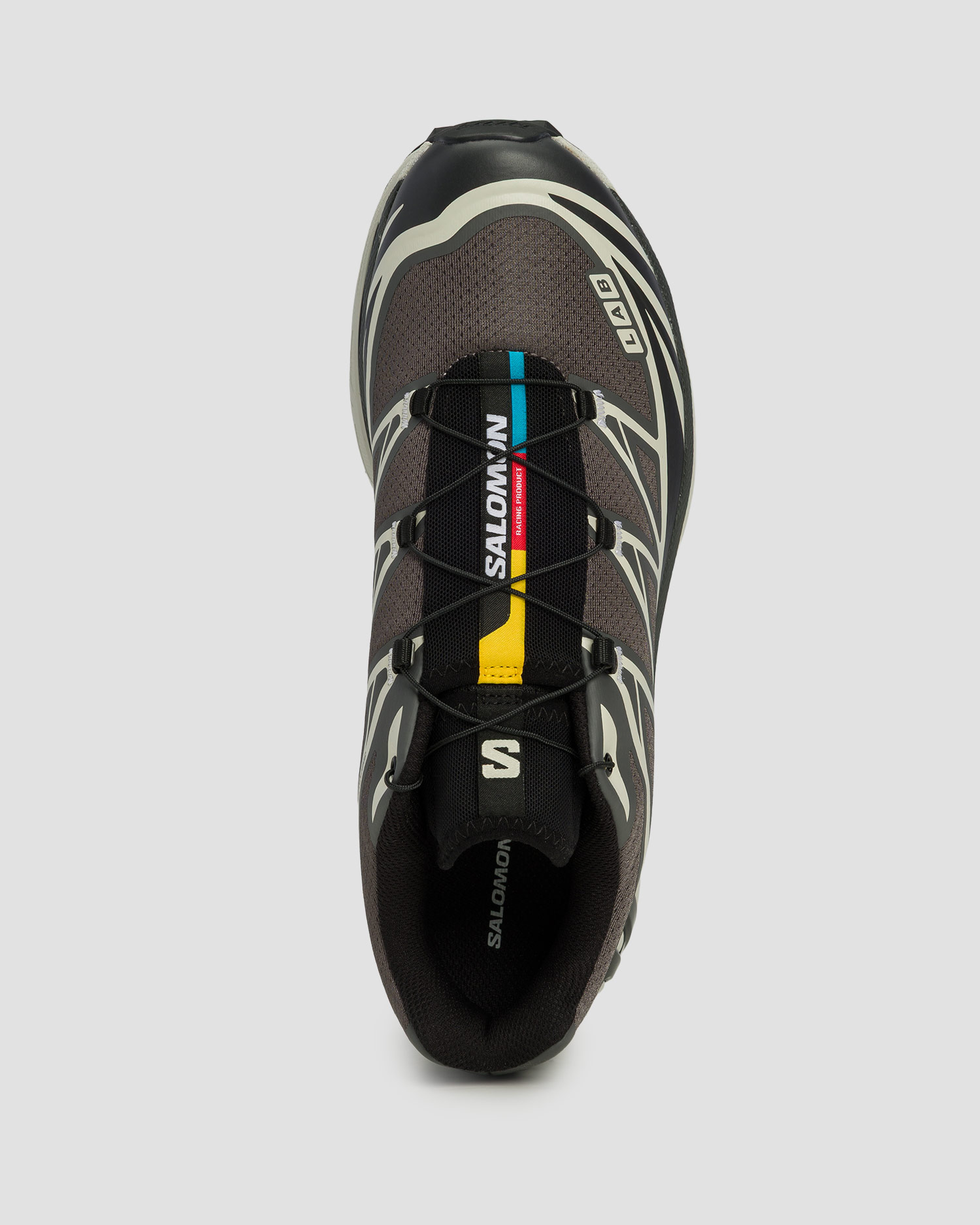 Salomon XT-6 Unisex-Trailschuhe in Grau und Schwarz