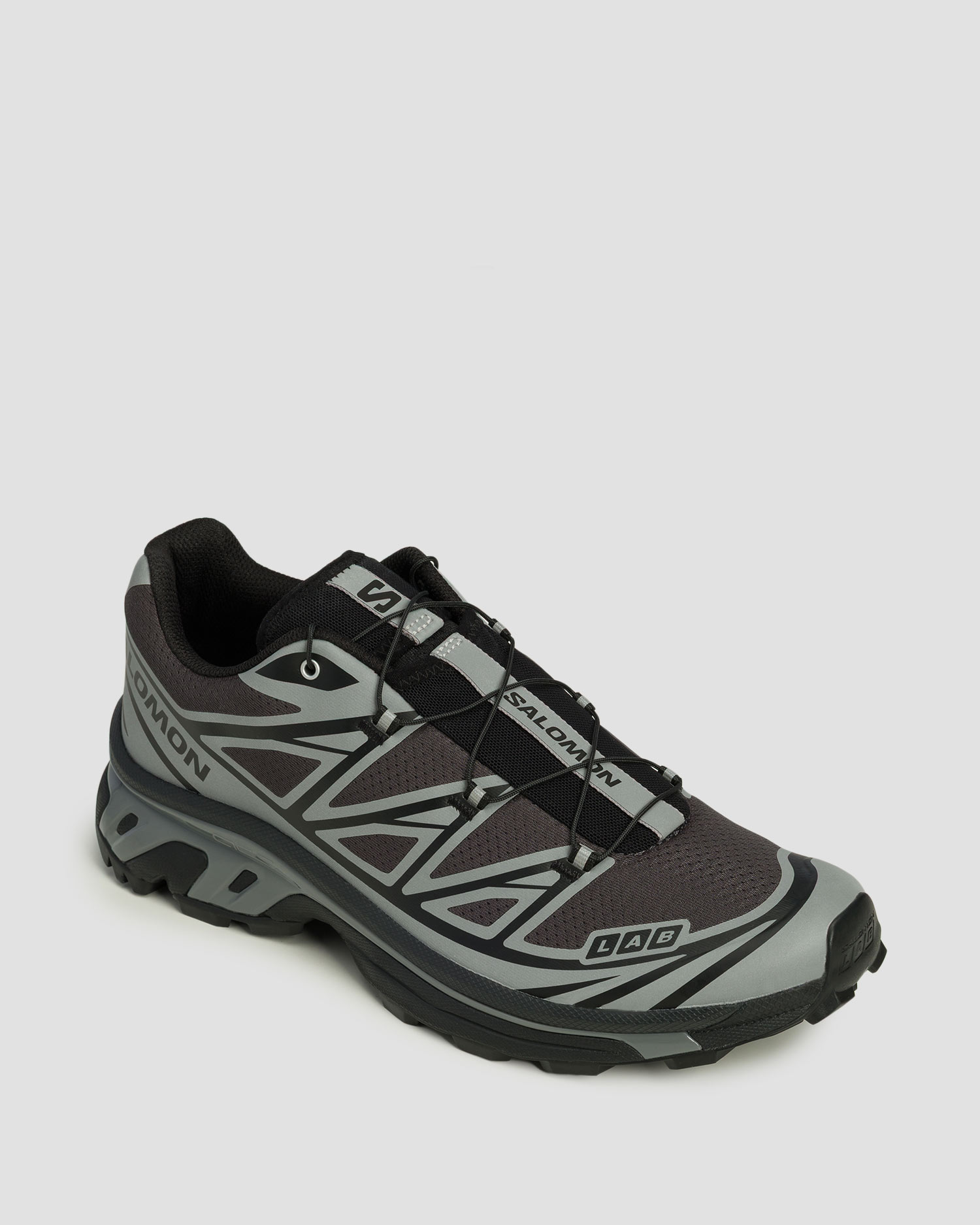 Salomon XT-6 Nocturne Vision Unisex-Trailschuhe in Schwarz und Grau