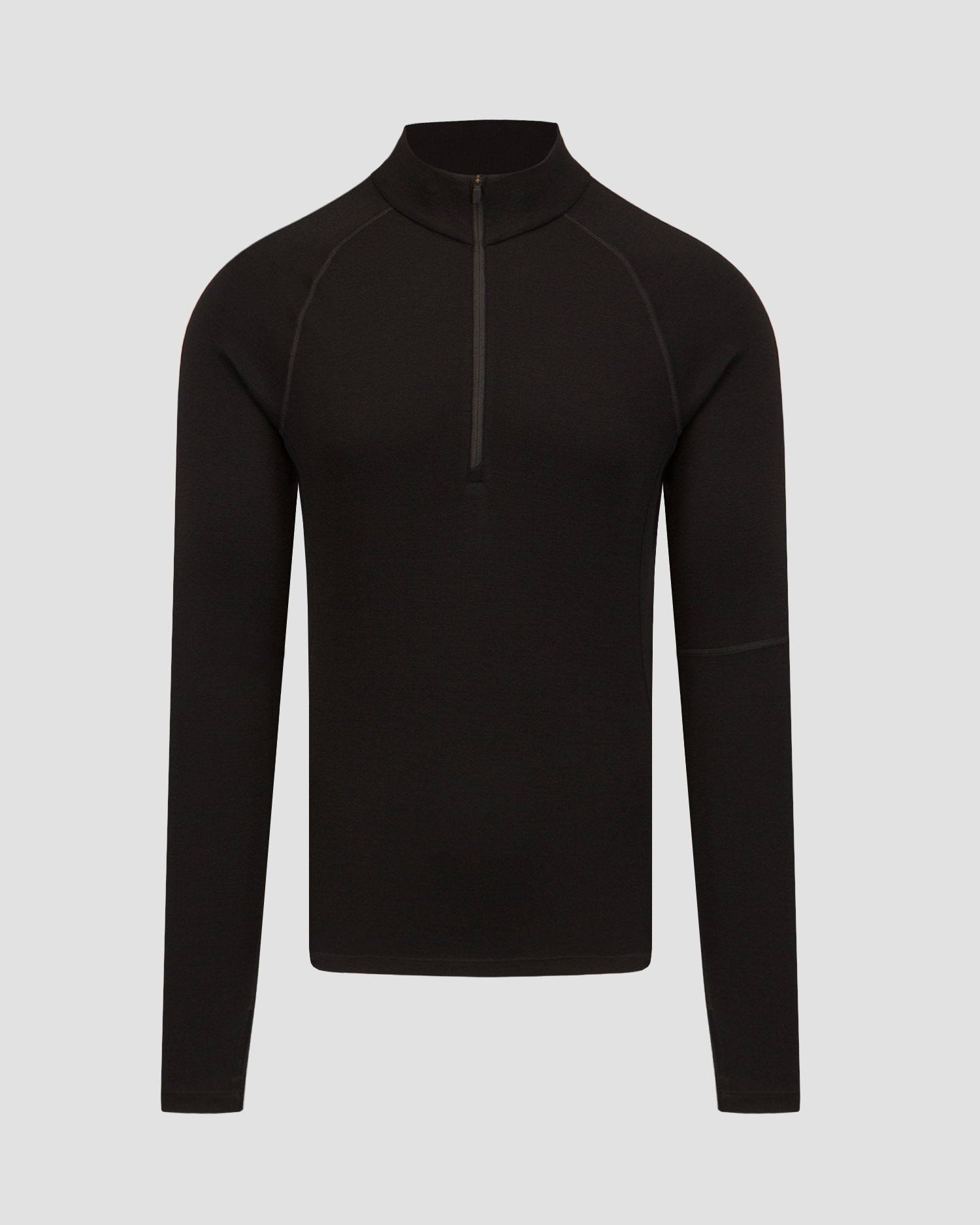 Czarny longsleeve temoaktywny męski Icebreaker 300 Merinofine