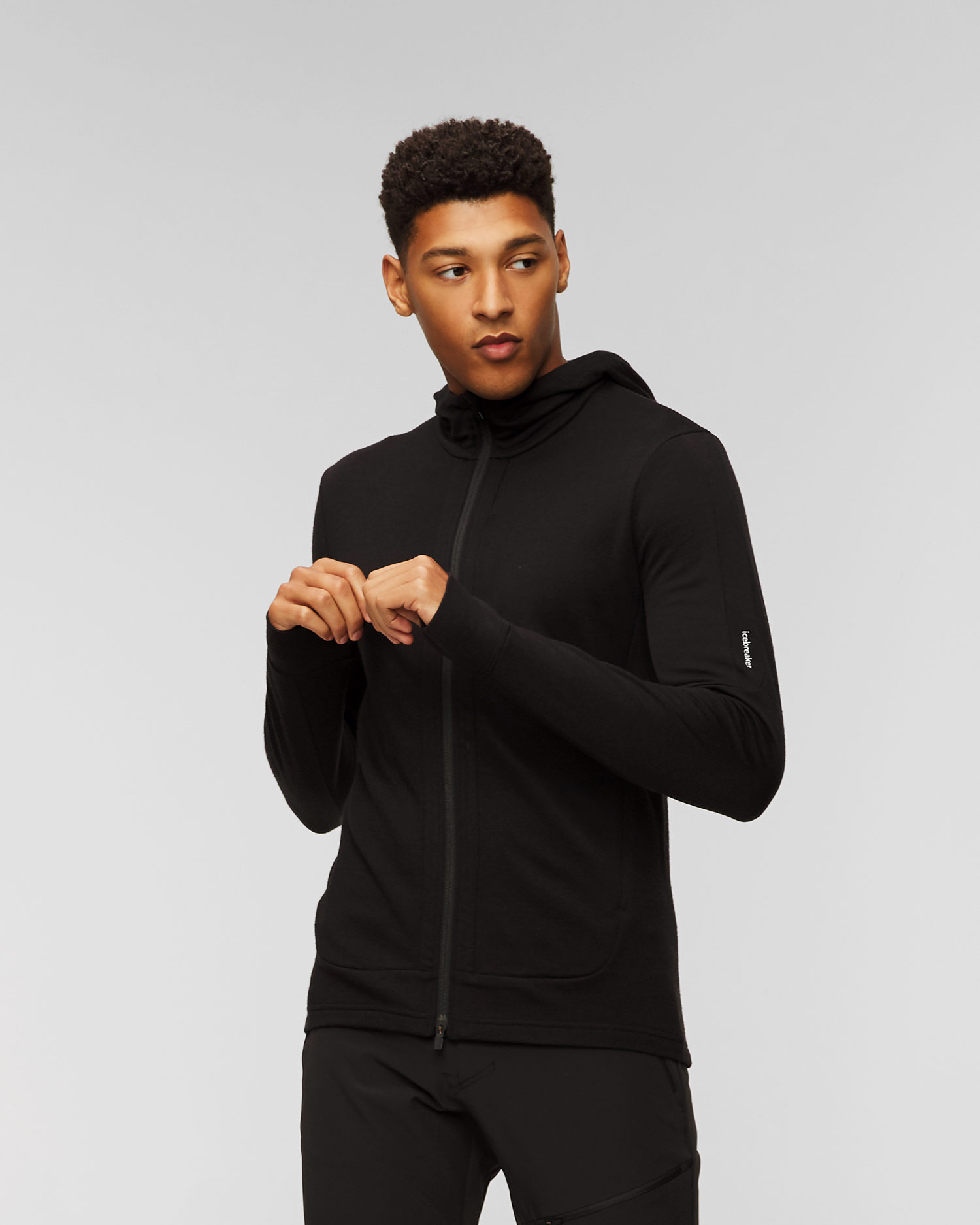 Bluza ICEBREAKER QUANTUIII LS ZIP HOOD