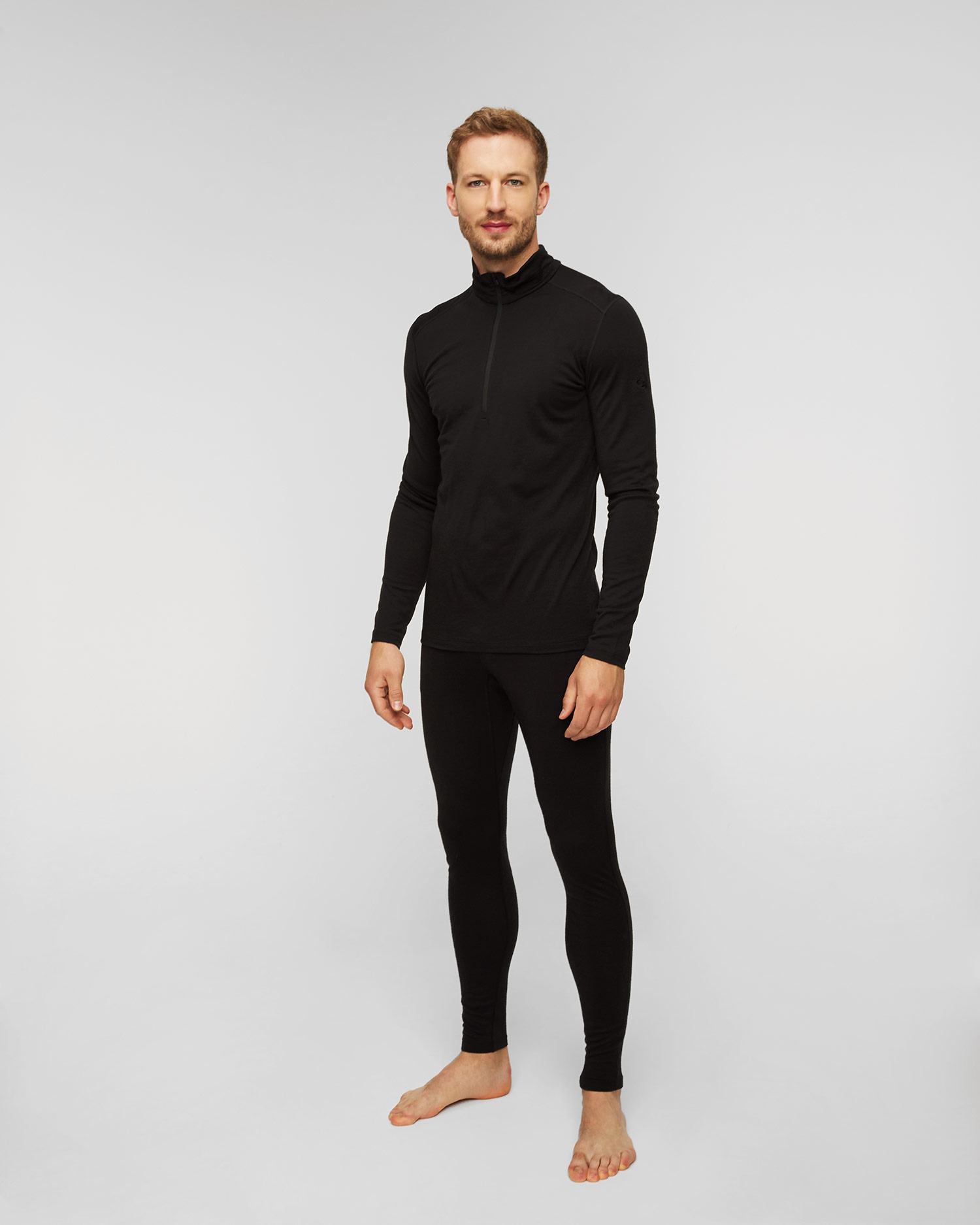 Maglietta a maniche lunghe ICEBREAKER 200 OASIS LS HALF ZIP