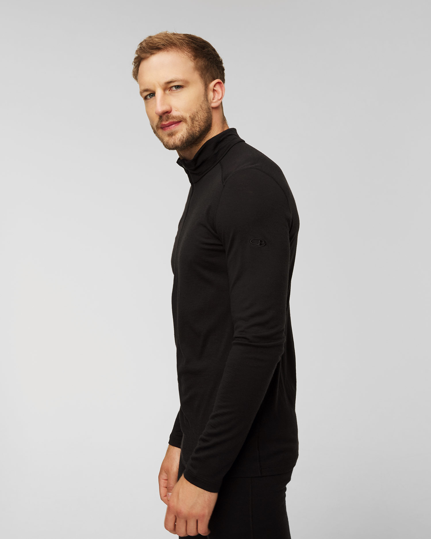 Maglietta a maniche lunghe ICEBREAKER 200 OASIS LS HALF ZIP