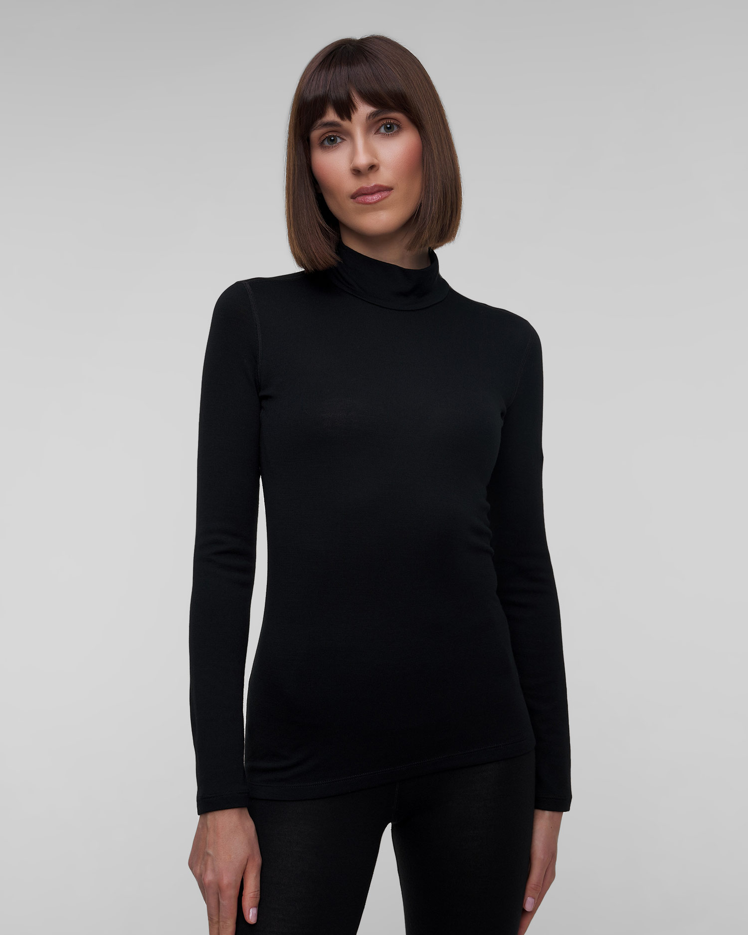 Longsleeve damski Icebreaker 260 Tech Ls Turtleneck
