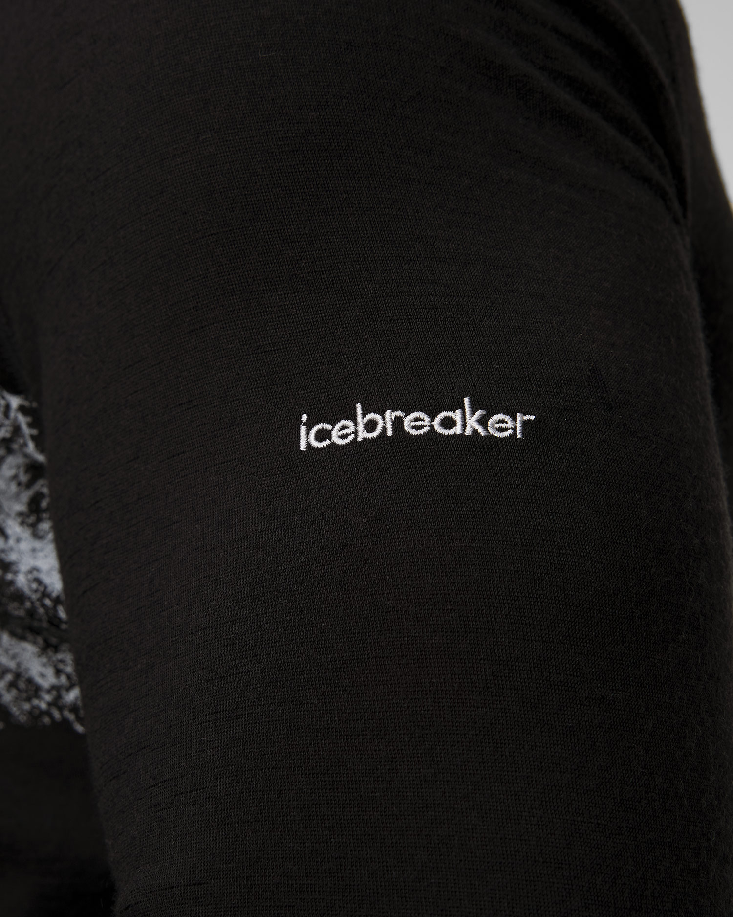 Longsleeve termoaktywny męski Icebreaker Mer 200 Oasis LS czarny