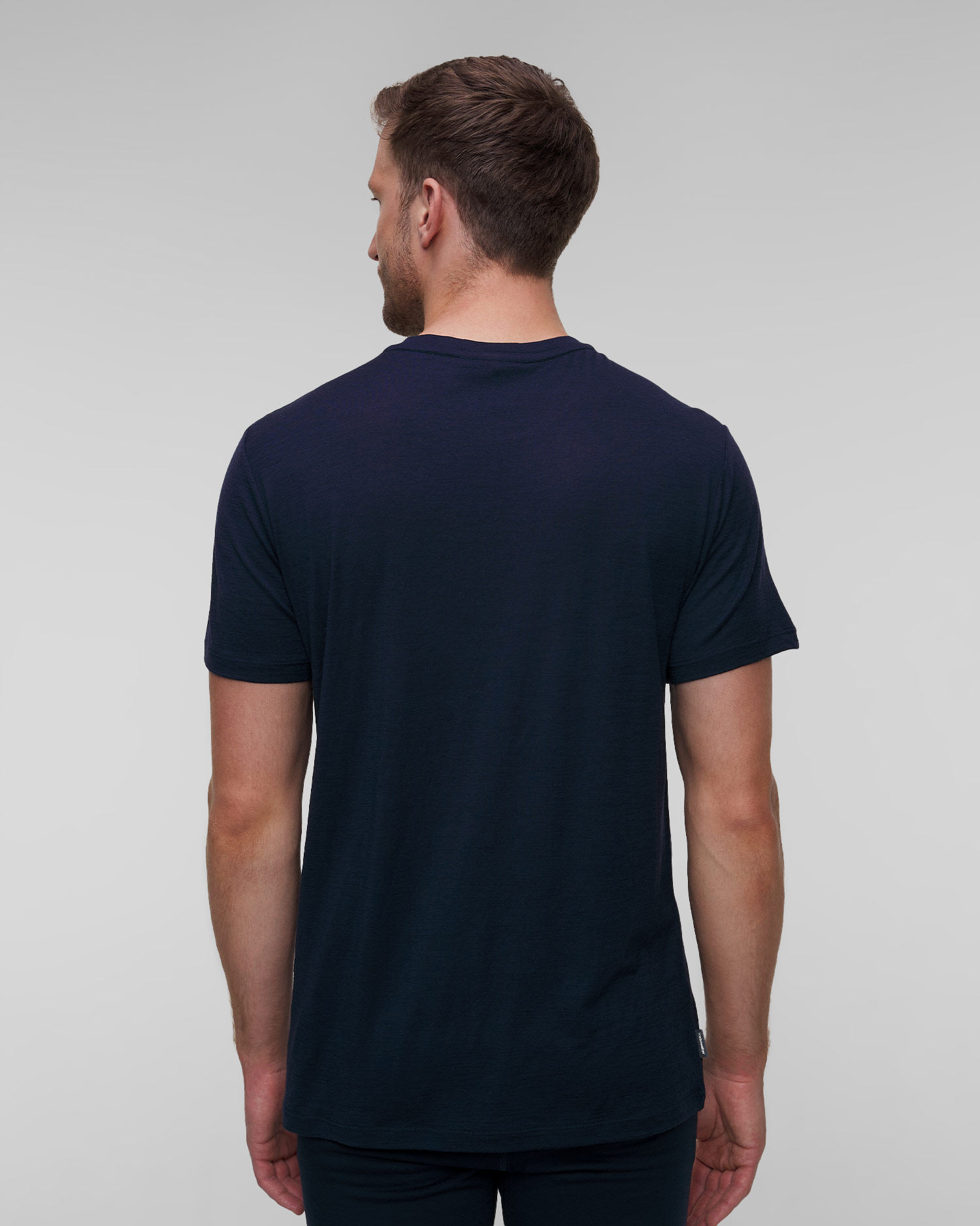 T-shirt męski Icebreaker Mer 150 Tech Lite SS granatowy