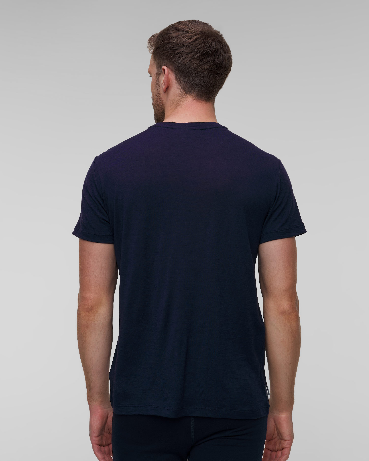 Men's T-shirt Icebreaker Mer 150 Tech Lite SS navy blue