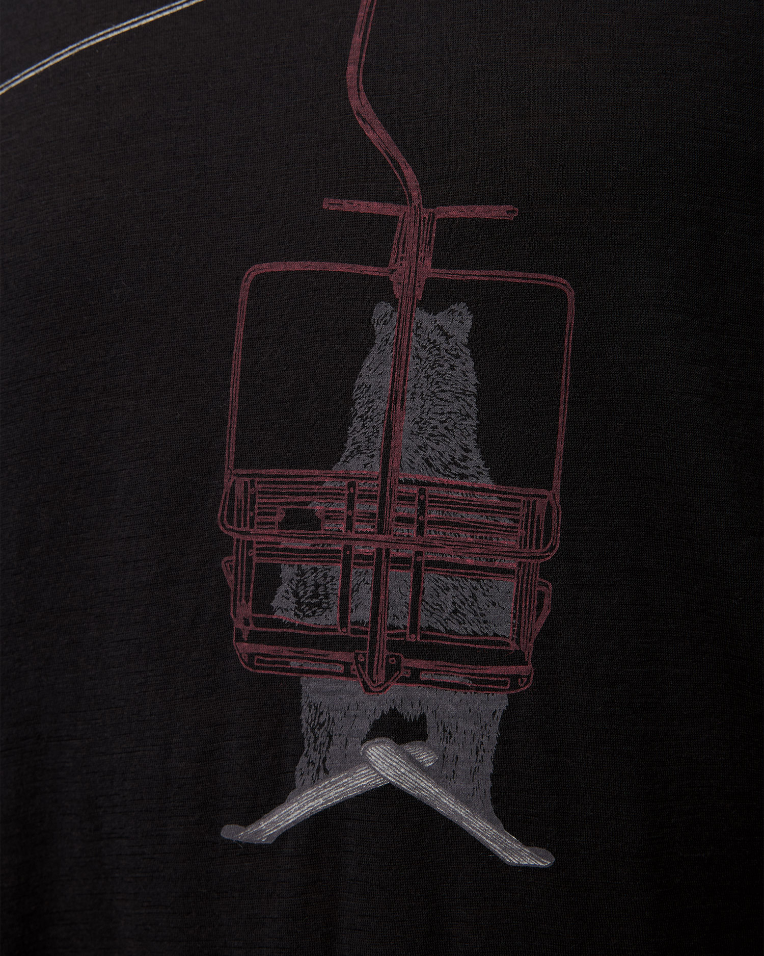 Longsleeve męski Icebreaker Mer 150 Tech Lite LS czarny